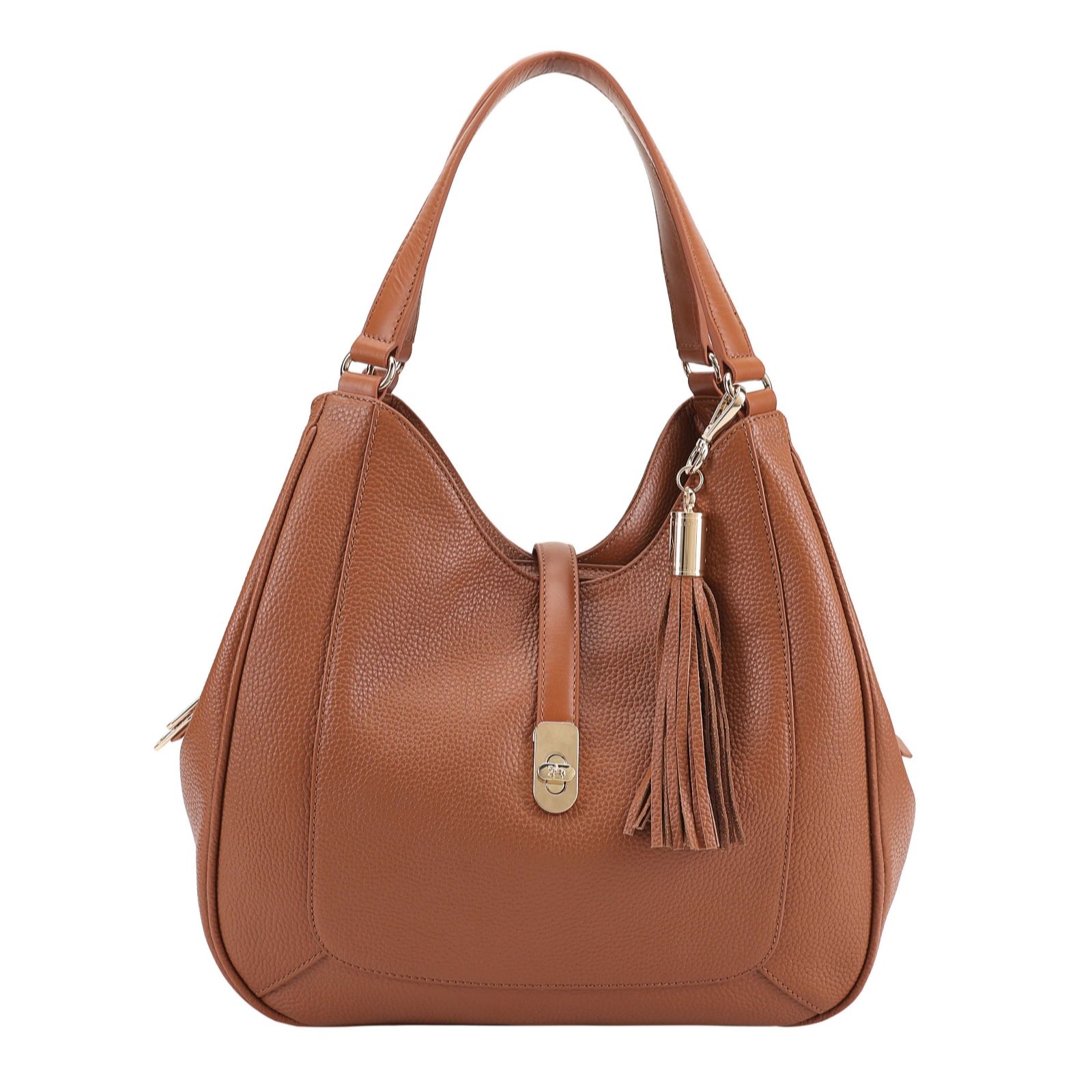 Paul Costelloe Slouch Leather Hobo Handbag