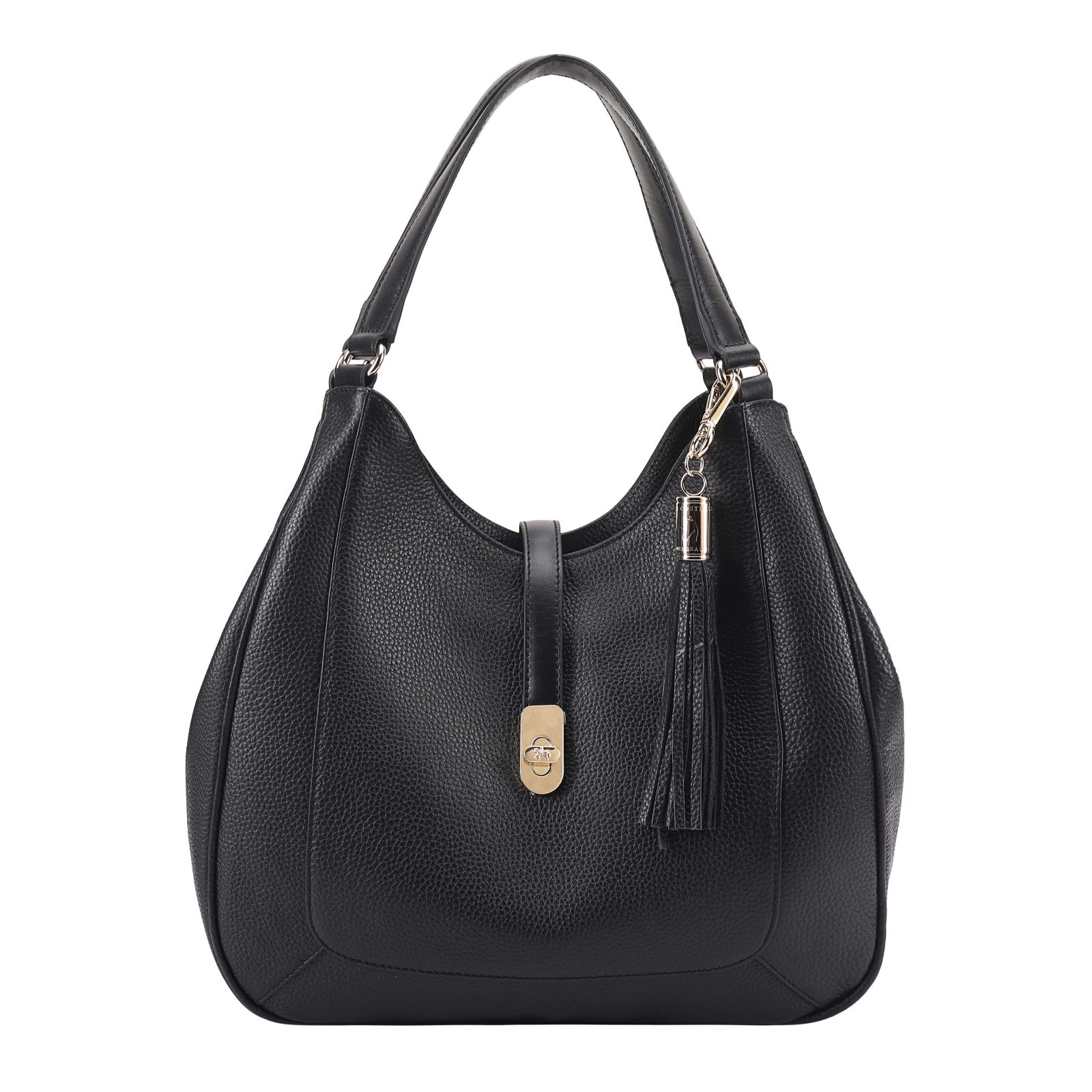 Paul Costelloe Slouch Leather Hobo Handbag
