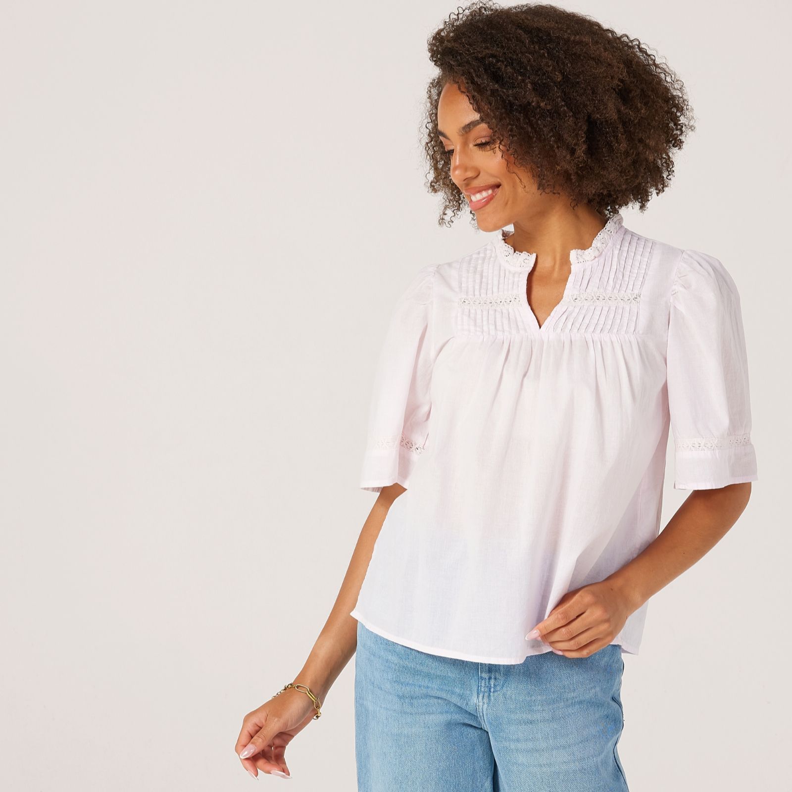 JDY Julie Lace Detail Blouse
