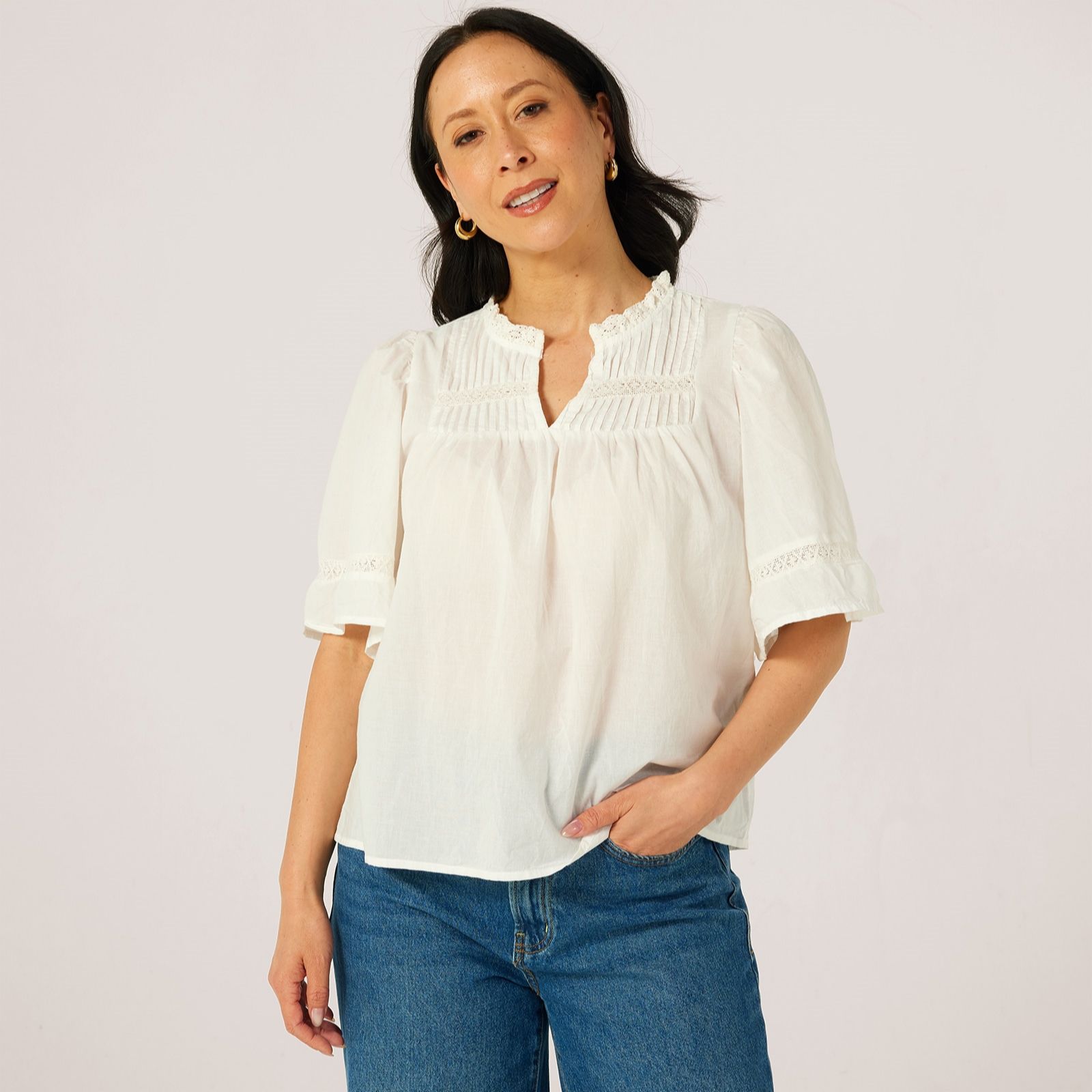 JDY Julie Lace Detail Blouse