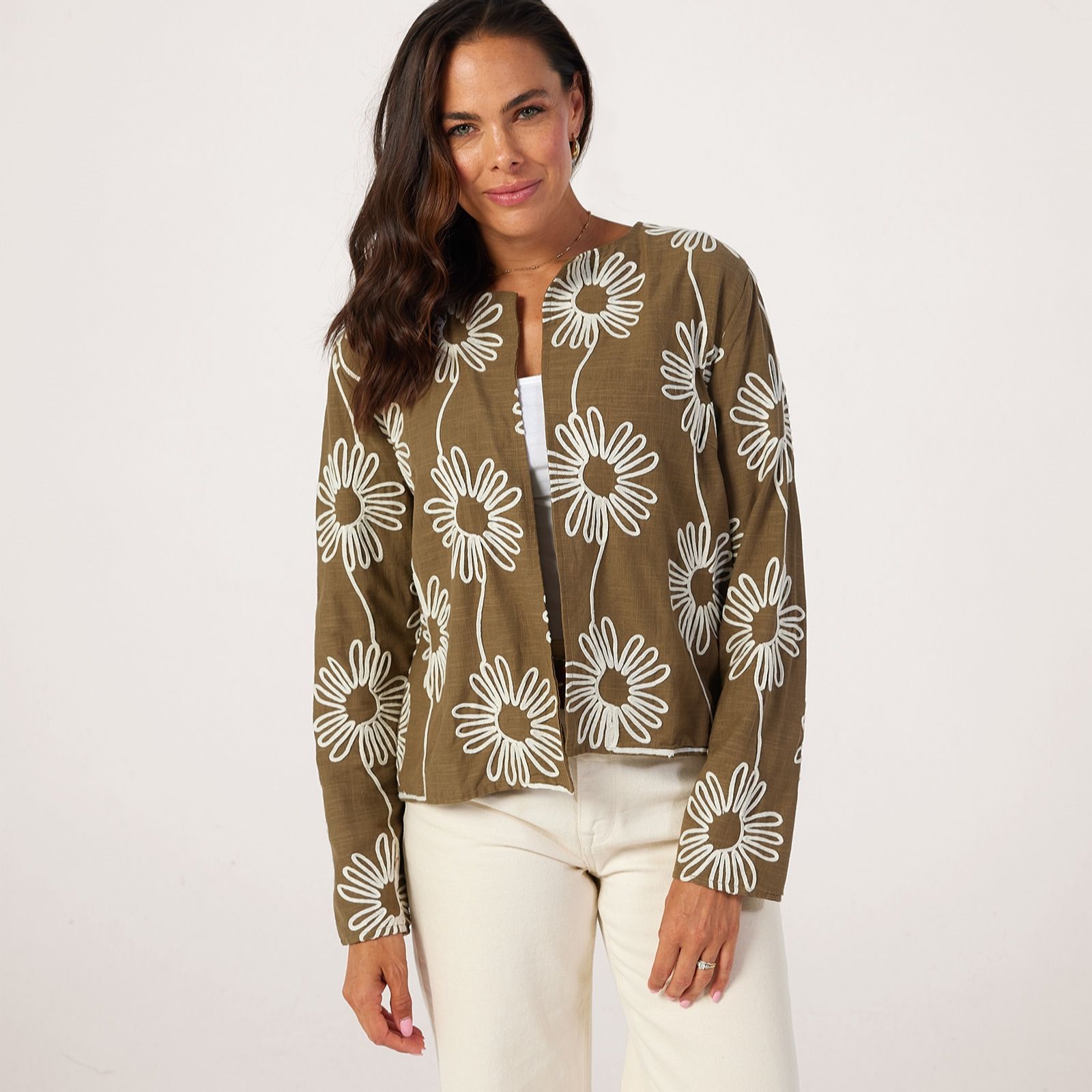 Izabel London Edge to Edge Cornelli Jacket