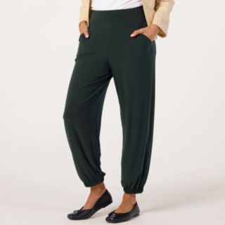 Kim & Co Deluxe Brazil Jersey Iris Jogger Petite Trousers with Pockets