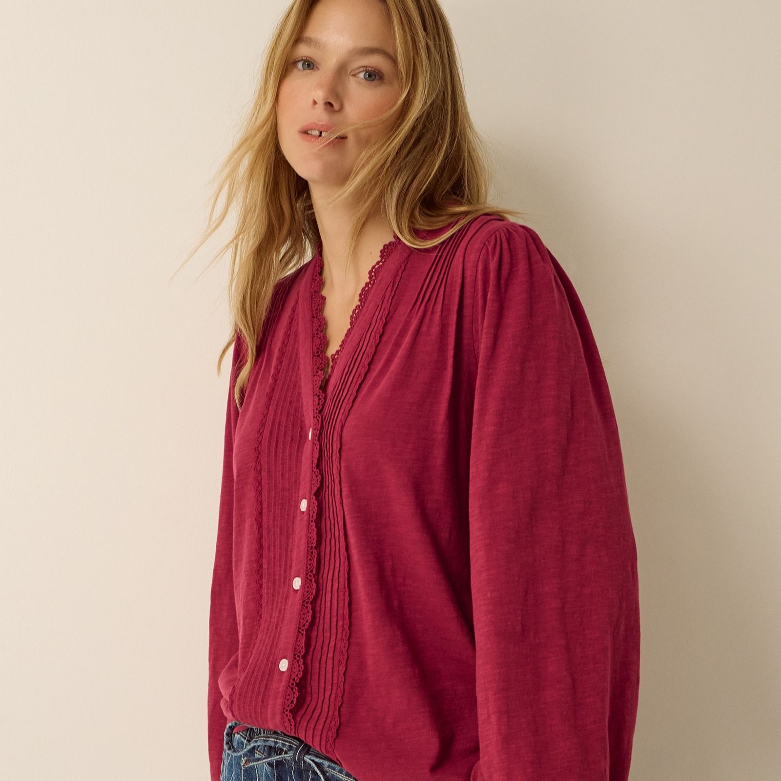 Monsoon Jenny Jersey Shirt
