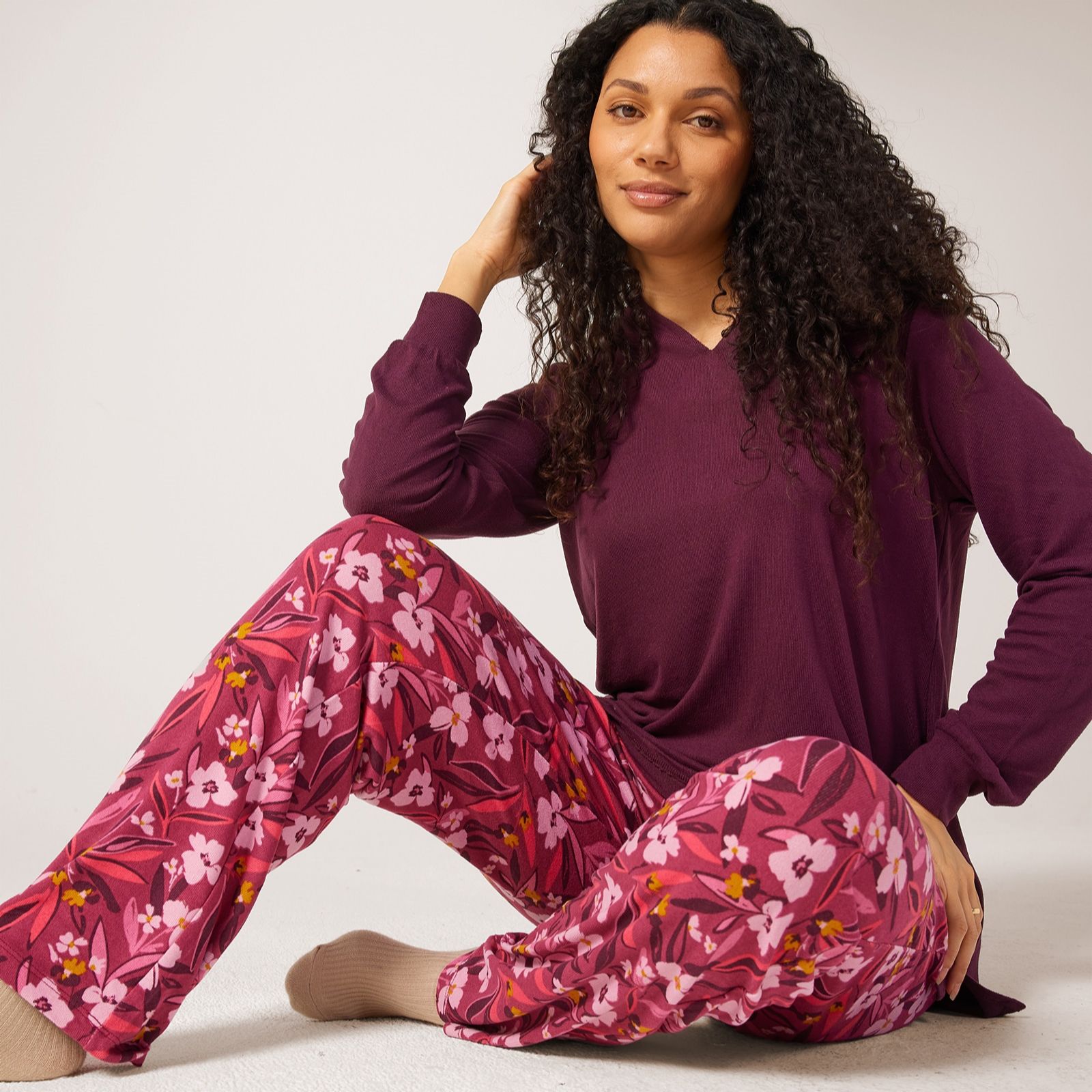 Qvc carole hochman pajamas sale