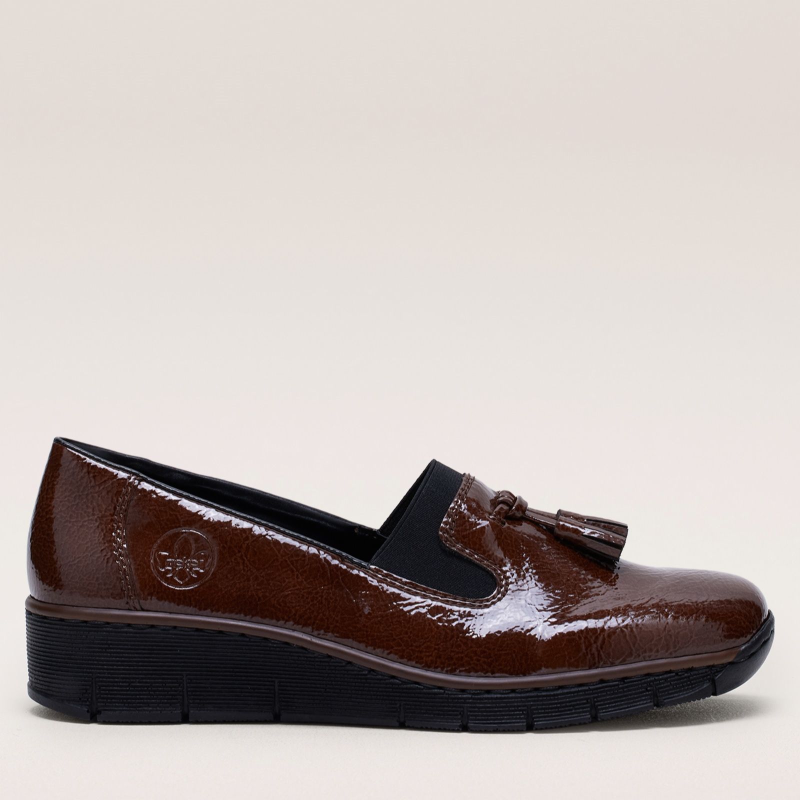 Rieker Wedge Tassel Loafer