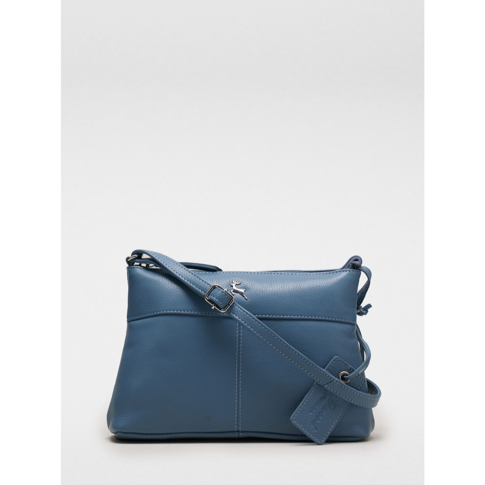 Outlet Ashwood Dublin Multipocket Medium Leather Crossbody
