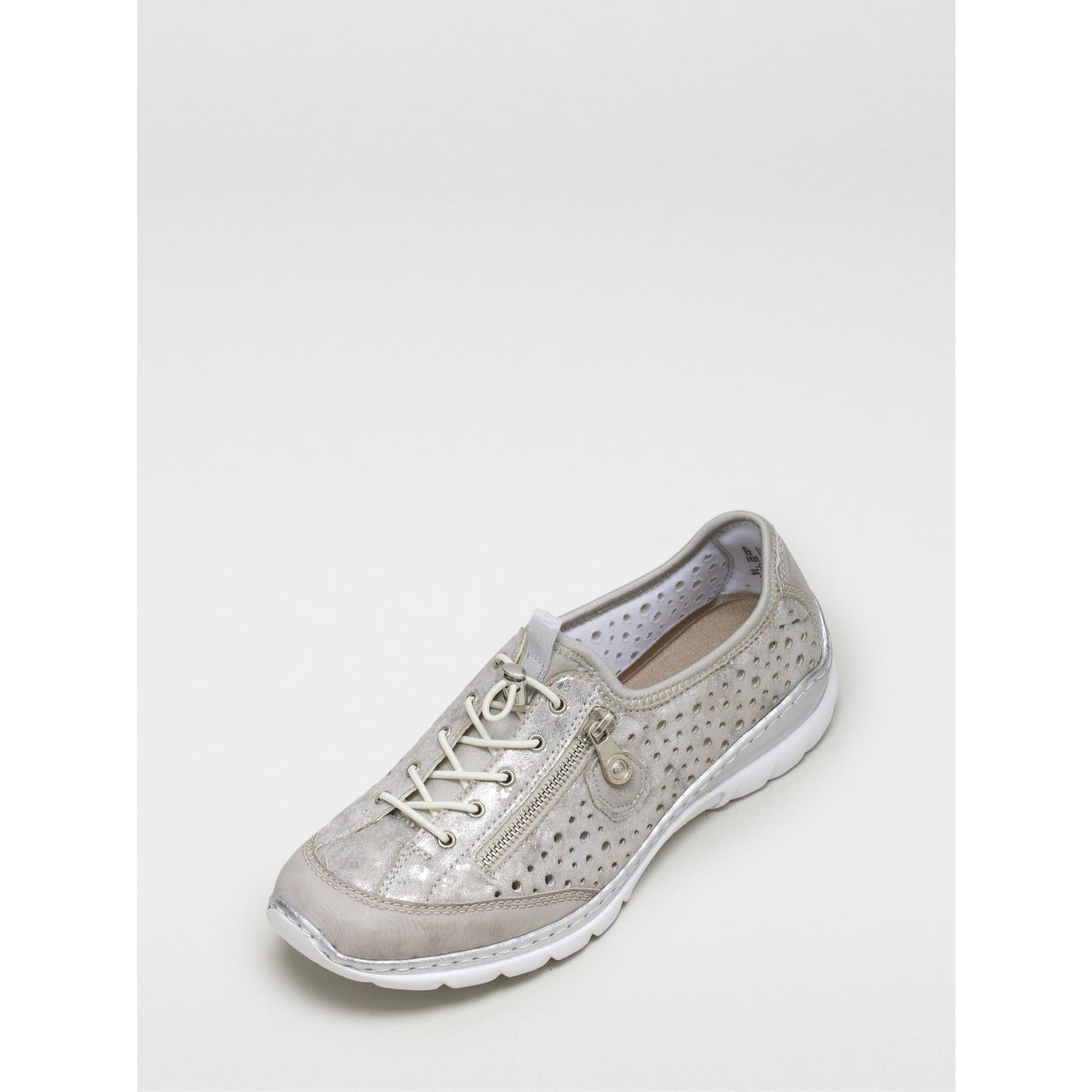 rieker side zip trainer