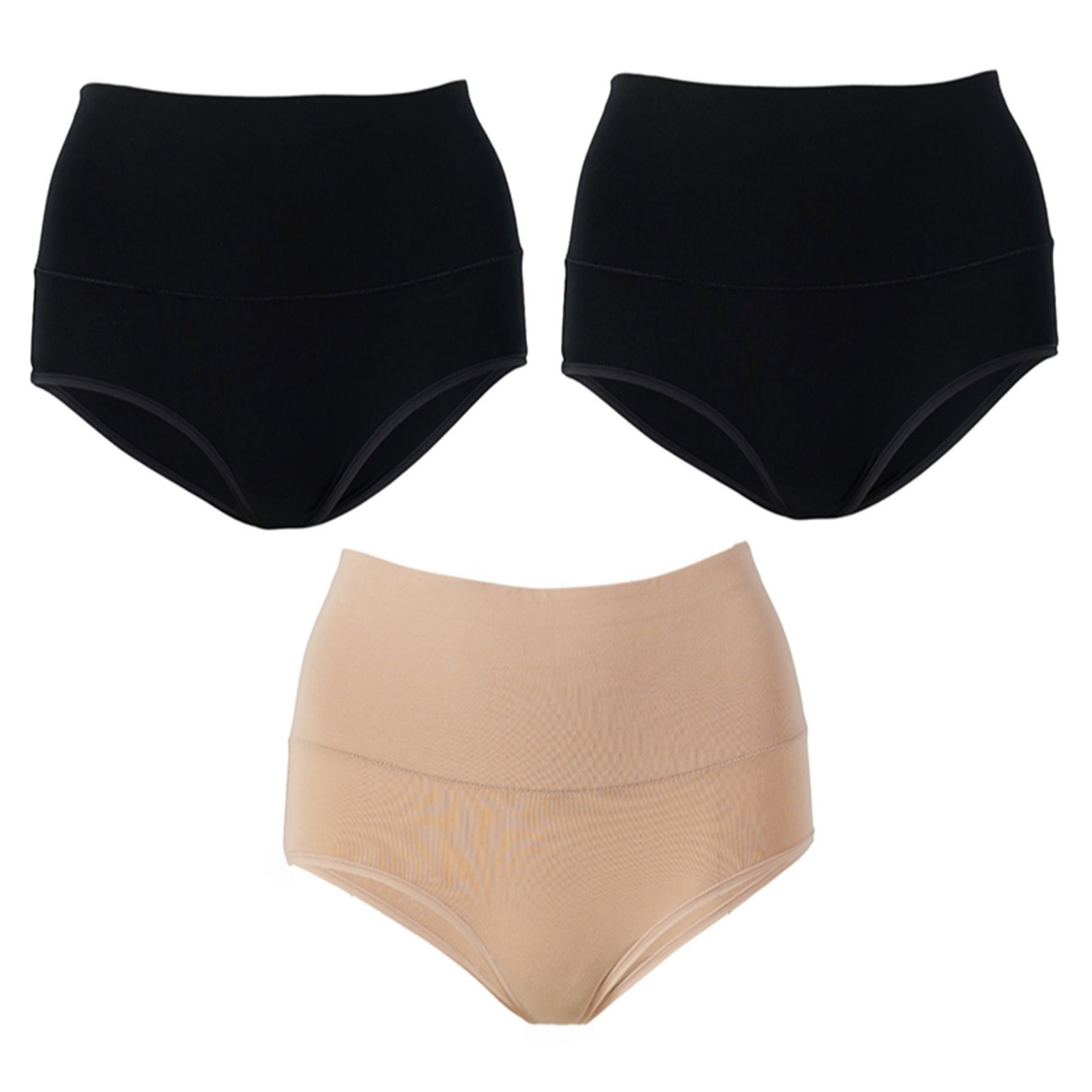 Jockey Skimmies Tummy Smoothing Cotton Rich Brief 3 Pack