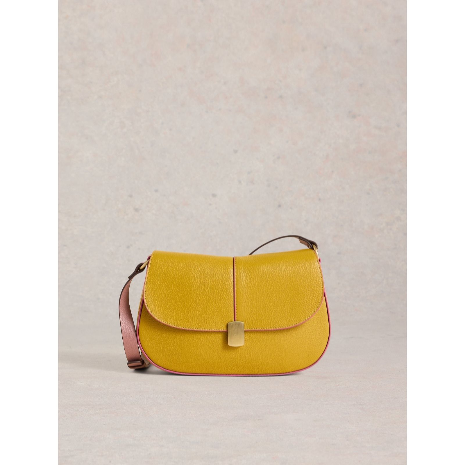White Stuff Silvy Lock Cross-Body Bag