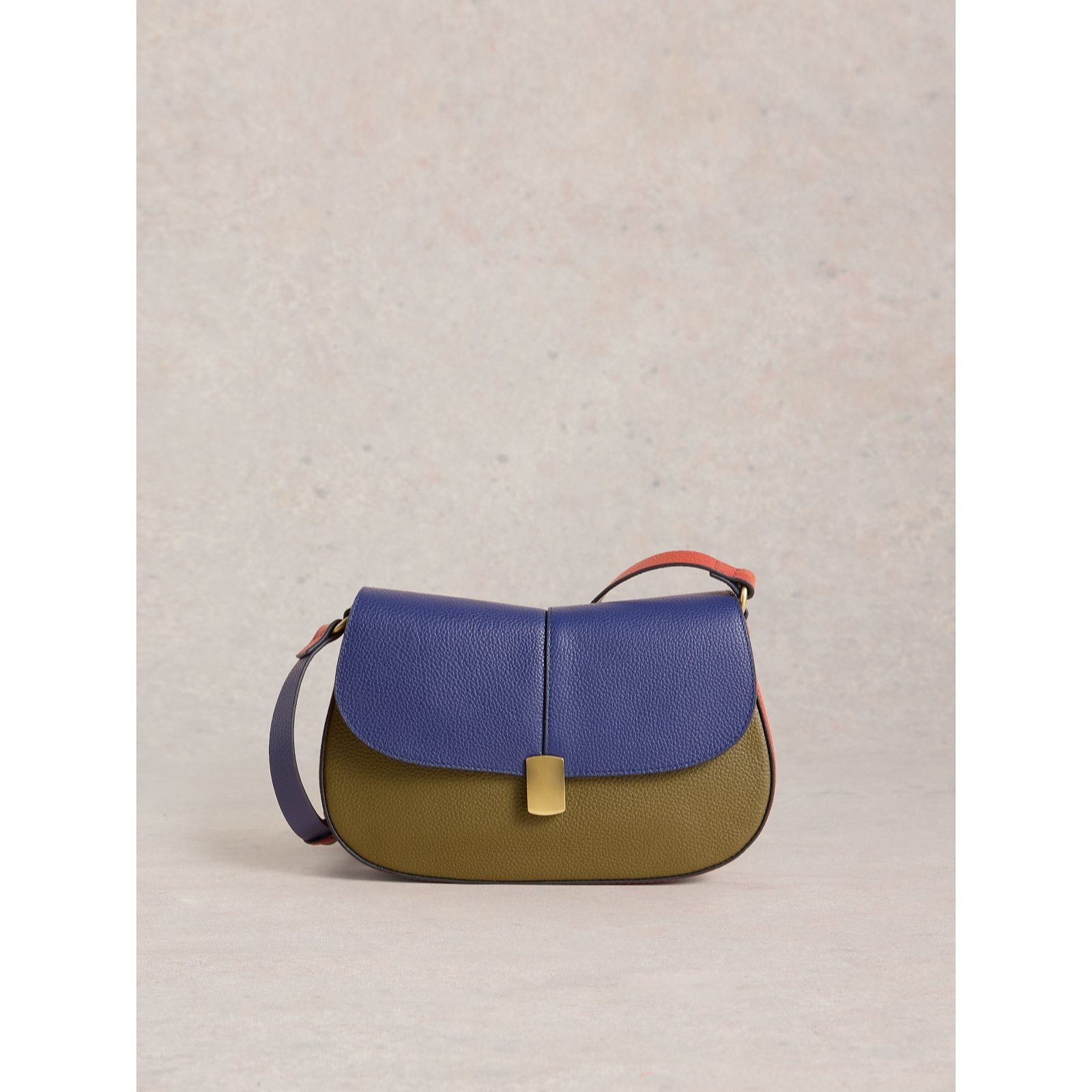 White Stuff Silvy Lock Cross-Body Bag