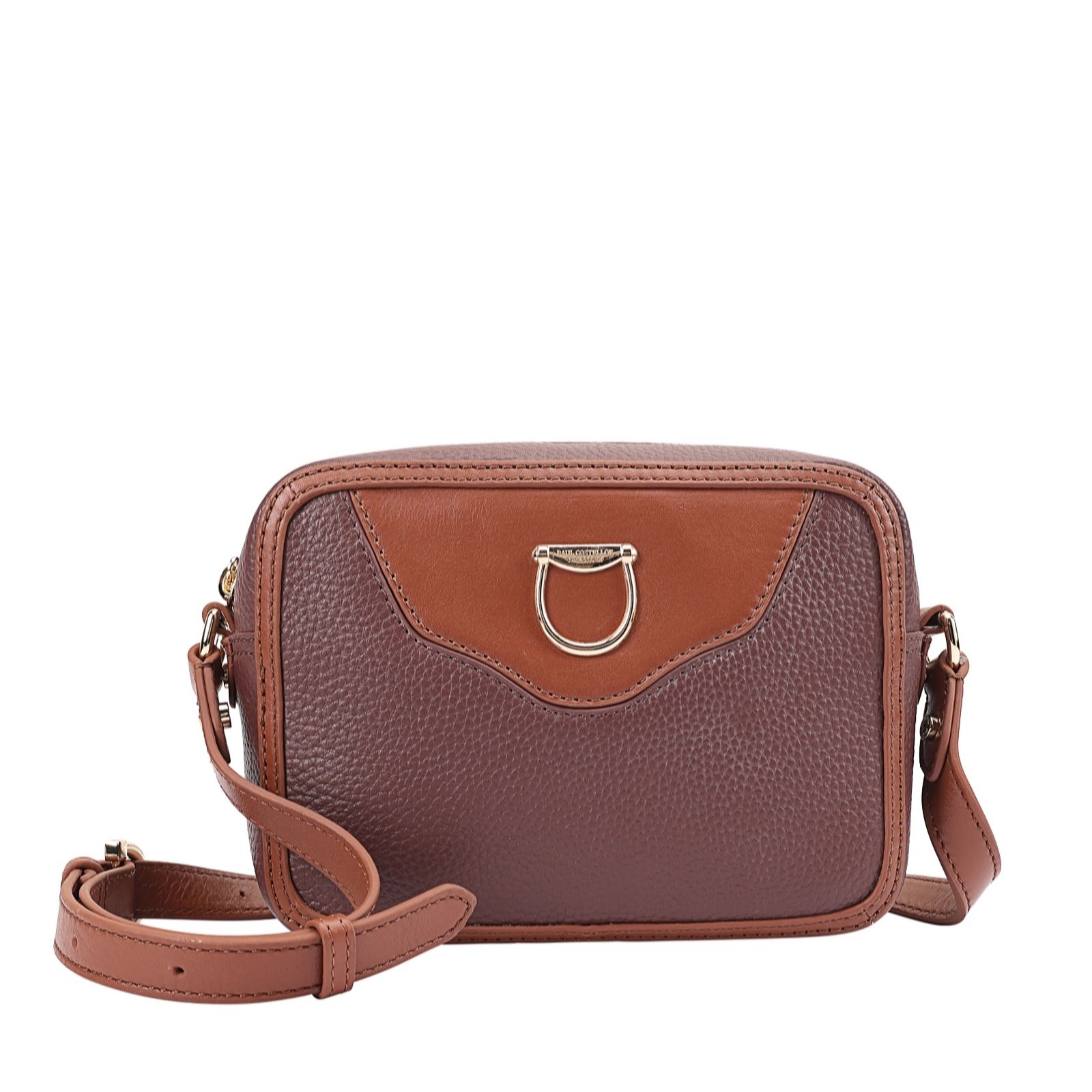 Outlet Paul Costelloe Dressage Leather Cross-Body Camera Bag
