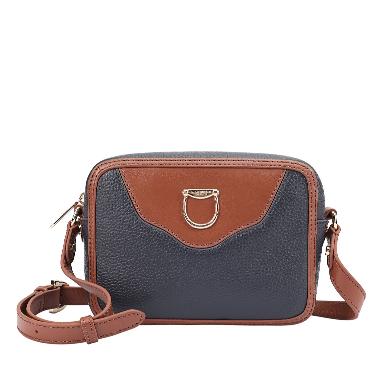 Outlet Paul Costelloe Dressage Leather Cross-Body Camera Bag