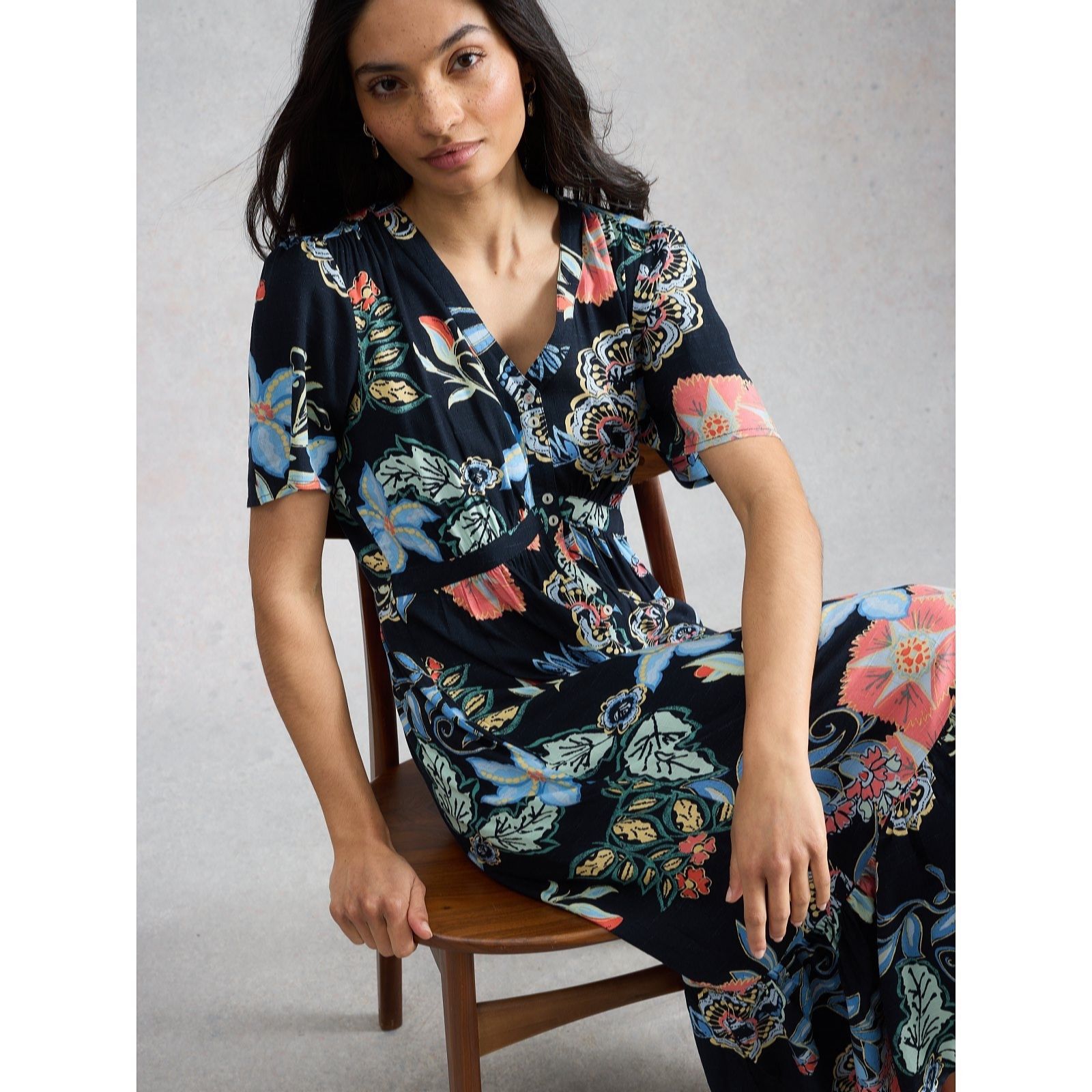 White Stuff Phoebe Midi Dress