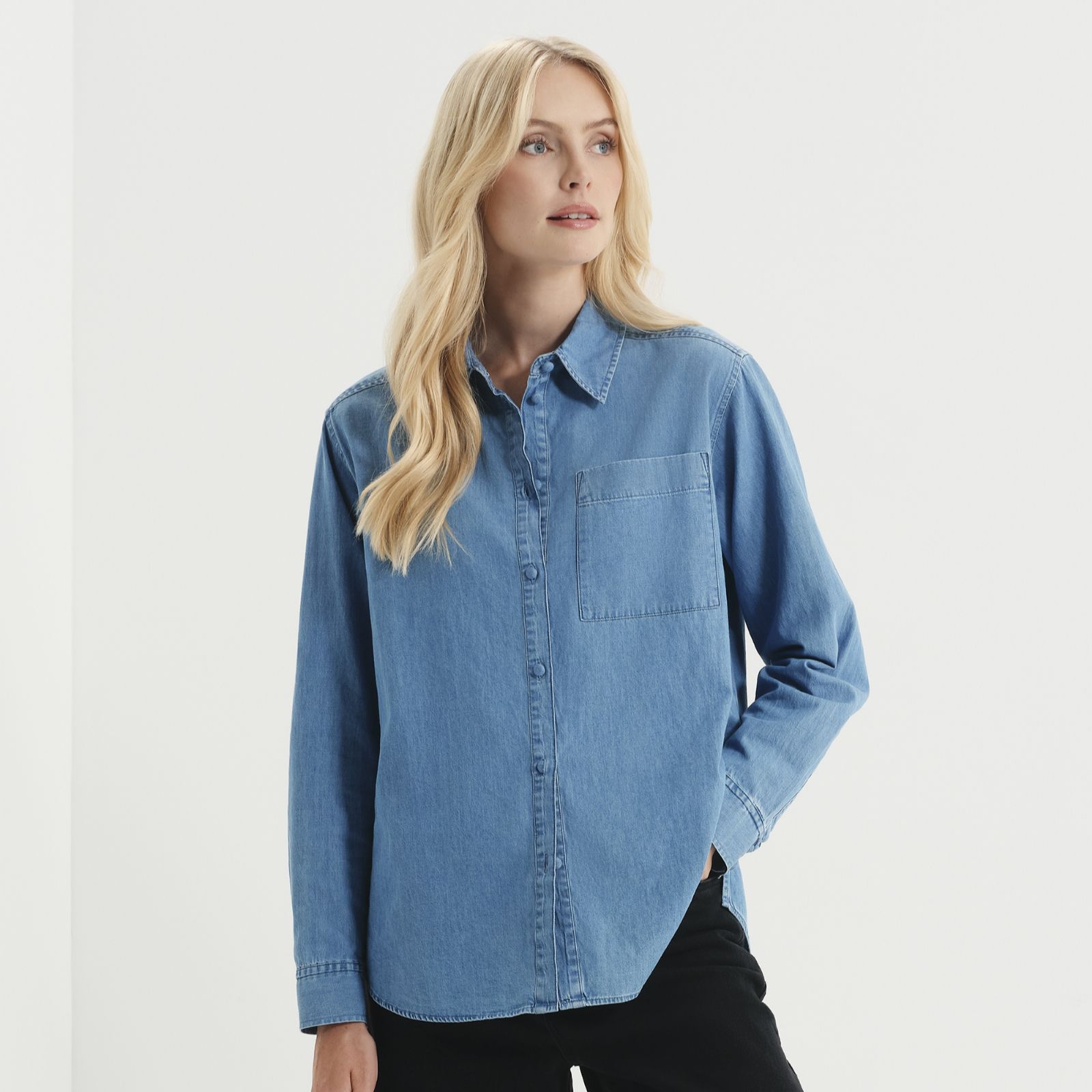 Finery London Francesca Denim Shirt