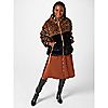 Nuage Mixed Print Faux Fur Jacket, 1 of 4
