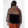 Nuage Mixed Print Faux Fur Jacket, 2 of 4