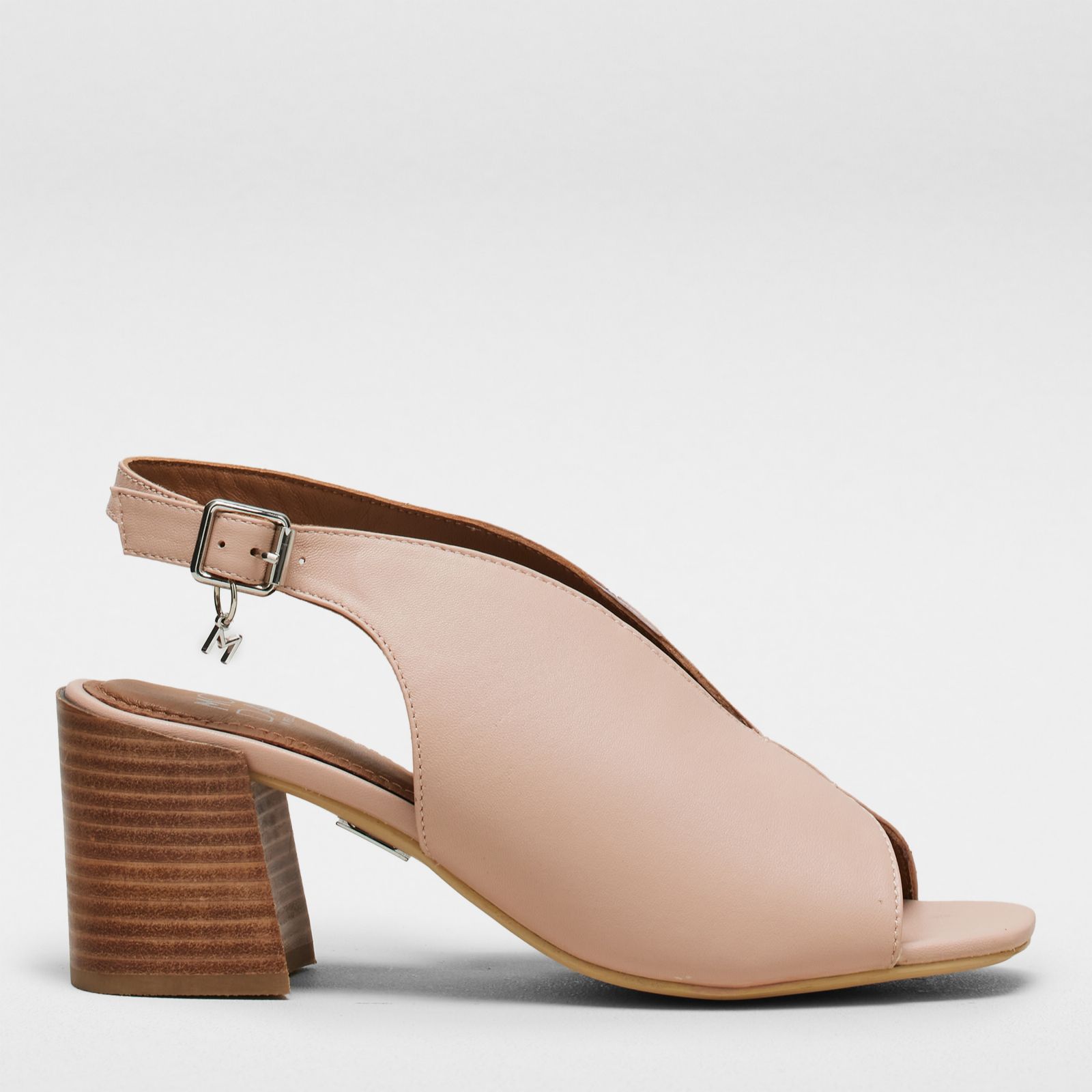 Outlet Moda In Pelle Lonnia Leather Heeled Sandal
