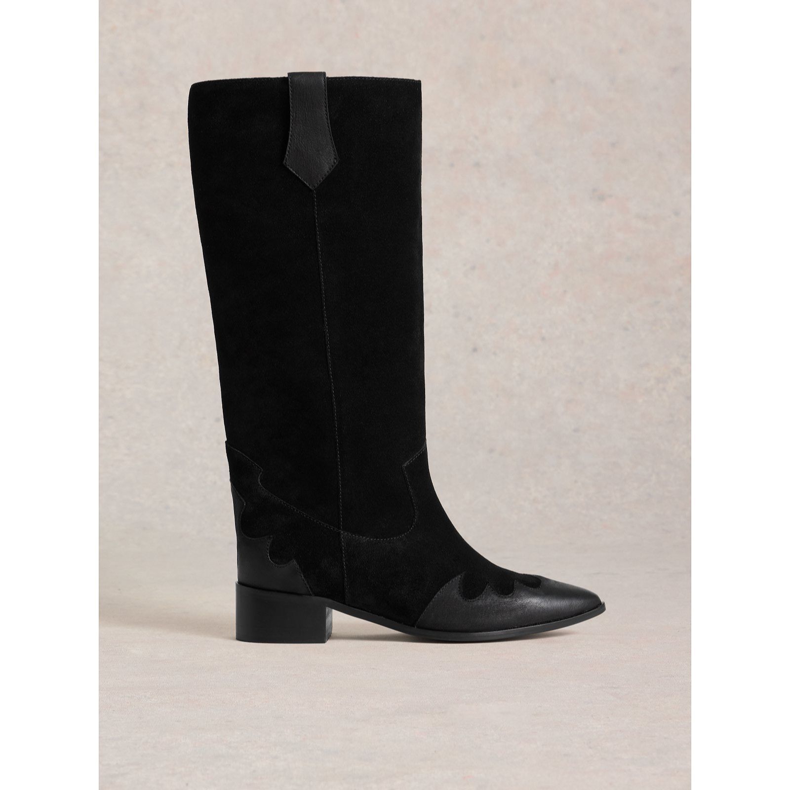 White Stuff Whitney Western Knee High Boot