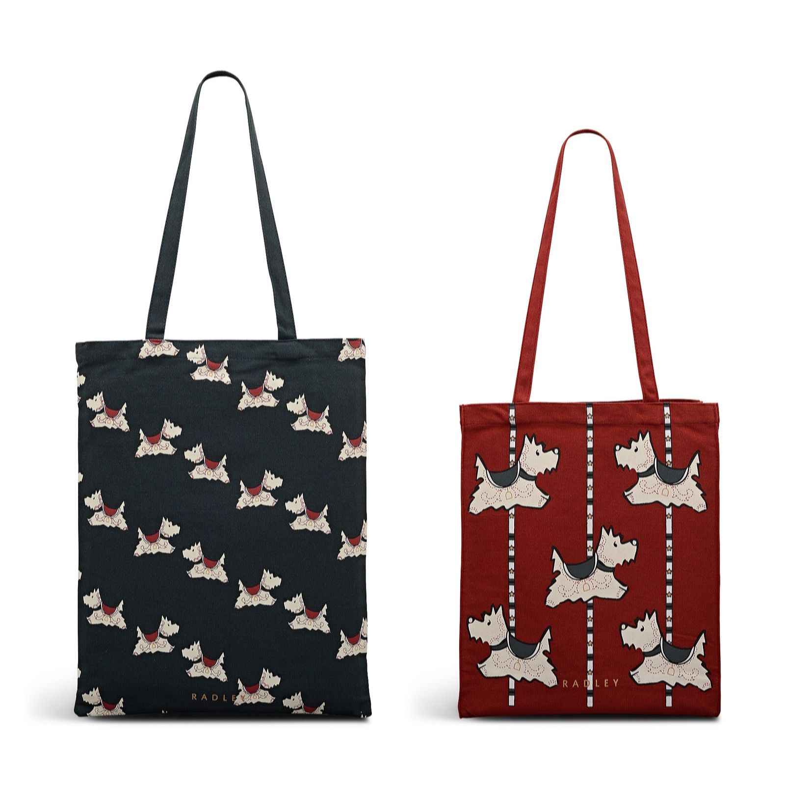 Radley Magic Carousel Two-Pack Canvas Bags