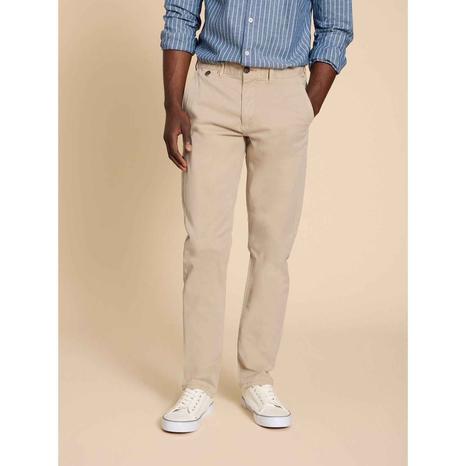 White Stuff Men's Sutton Organic Chino Trousers