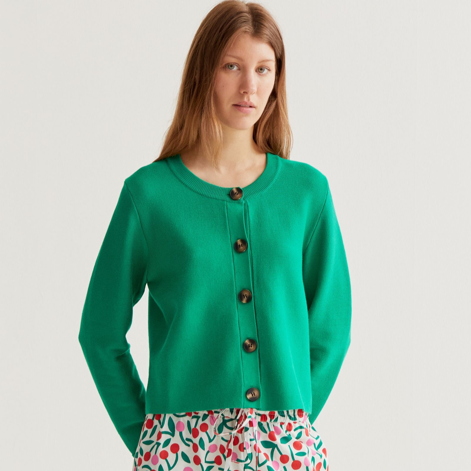 Compania Fantastica Crew Neck Cardigan