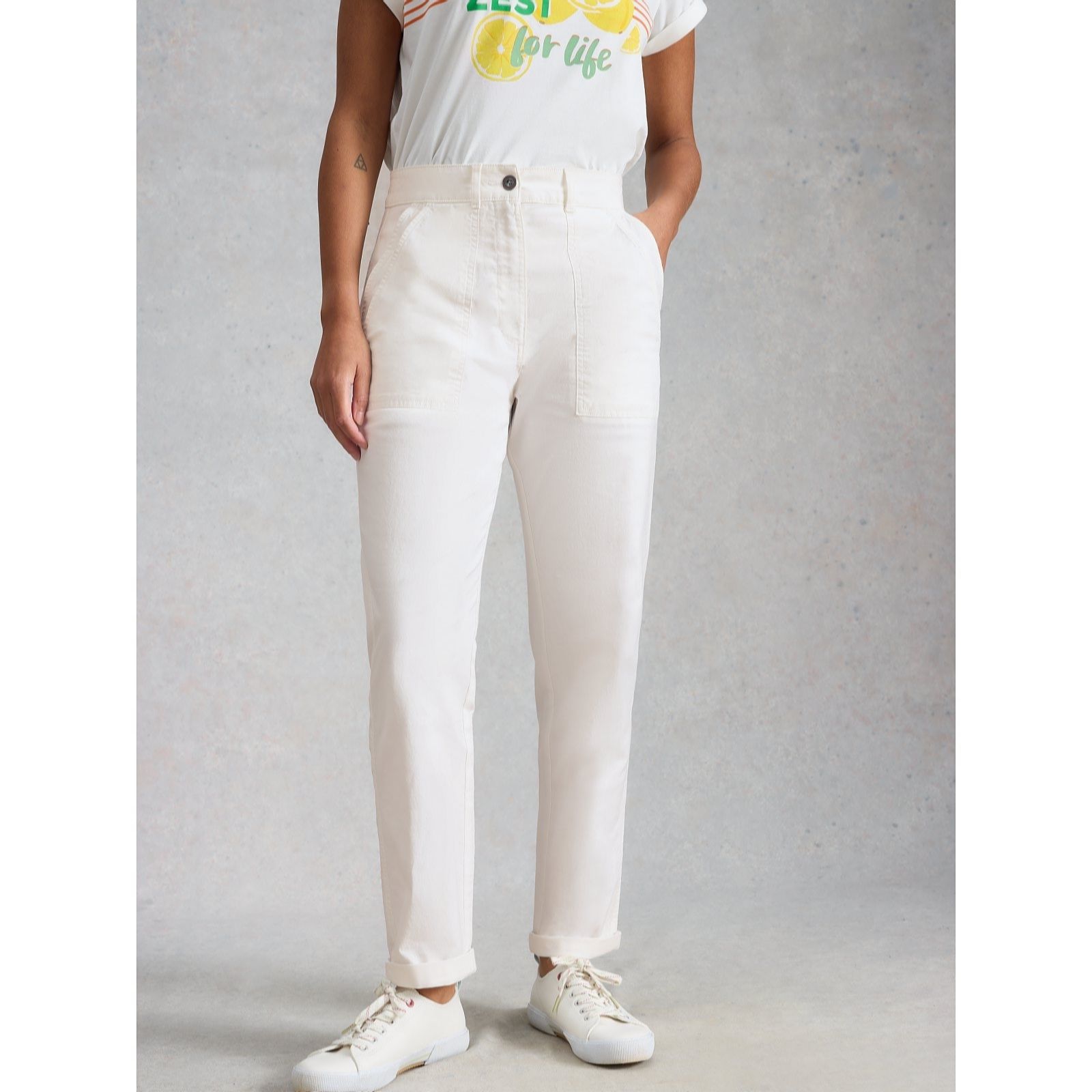 White Stuff Twister Chino Trouser Short