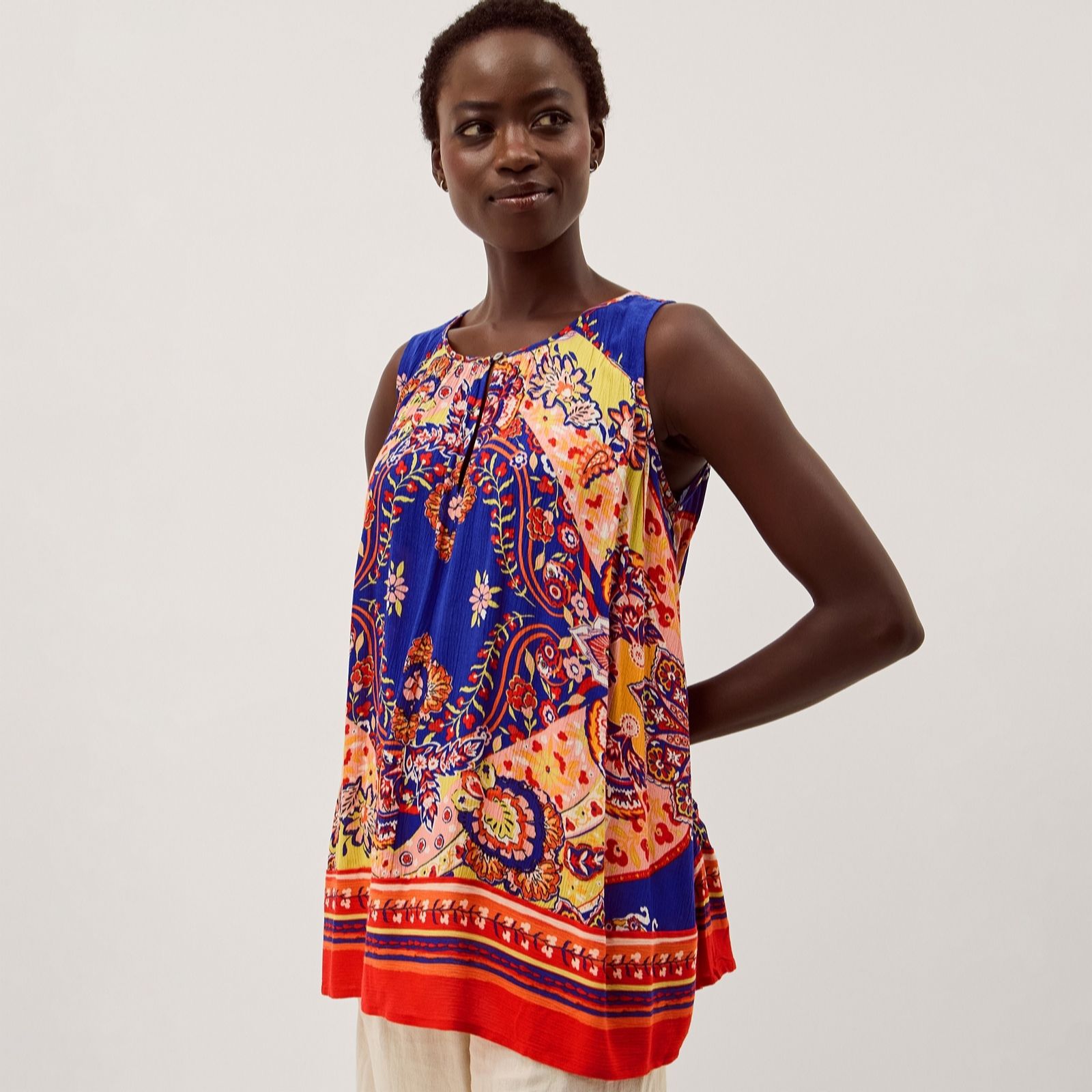 Monsoon Padma Printed Top