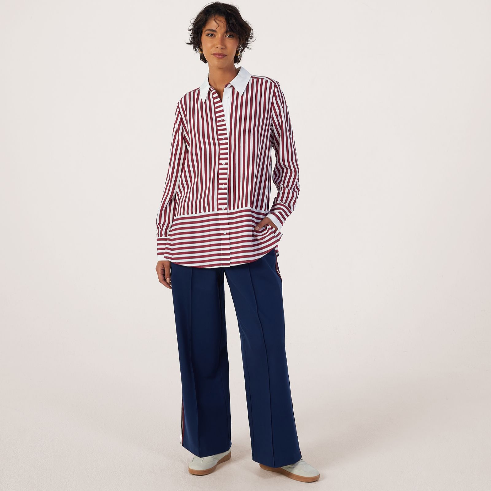 Ben De Lisi Stripe Mix Shirt