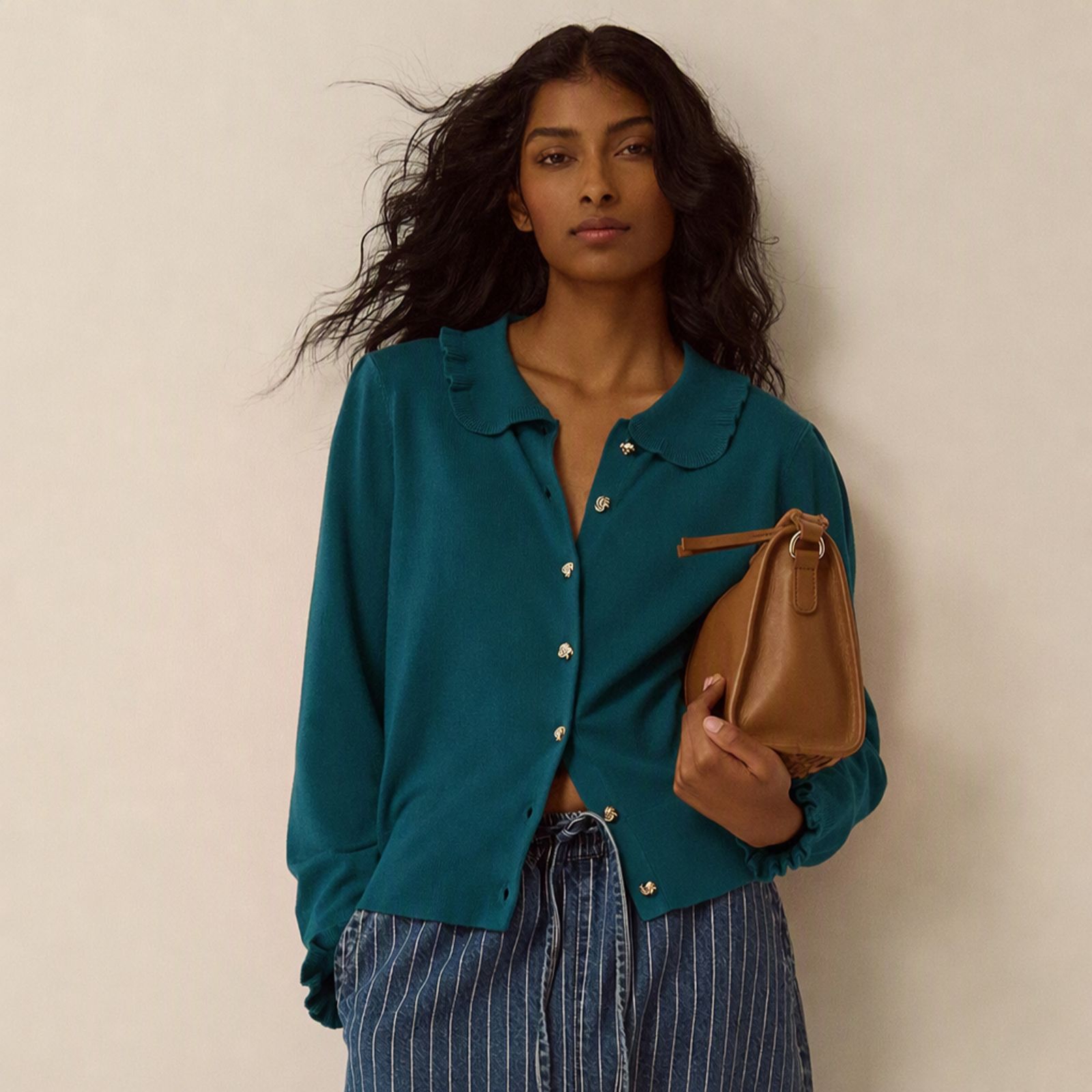 Monsoon Cloe Collar Cardigan