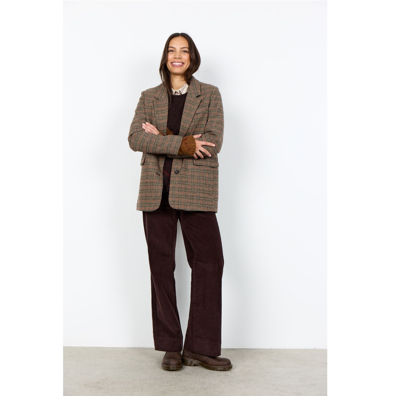 SOYACONCEPT Hasel Check Blazer