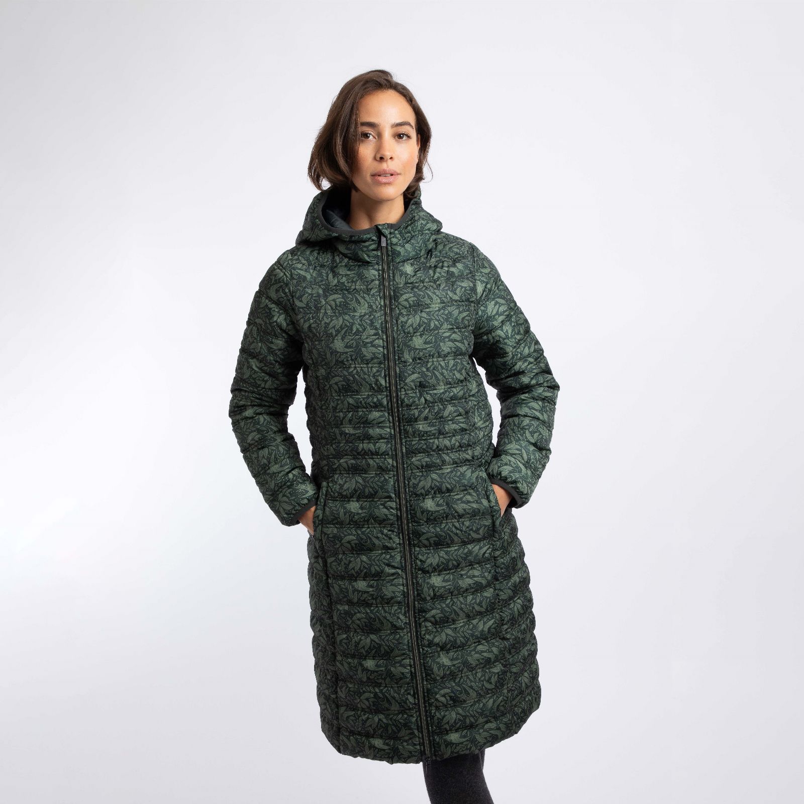 Weird Fish Iryssa Printed Padded Coat