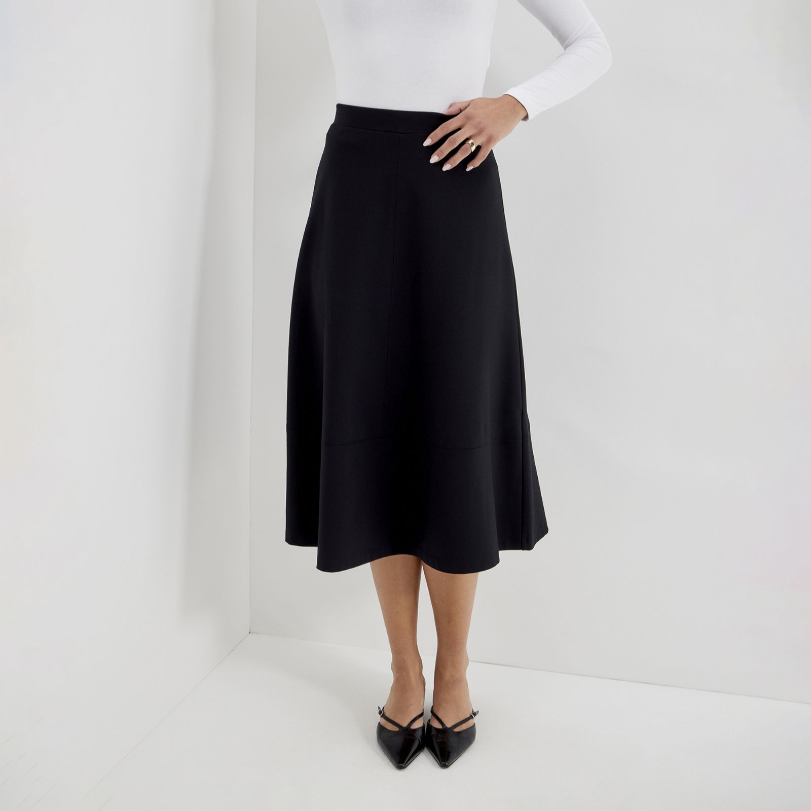 Finery London Mikia Ponte Skirt