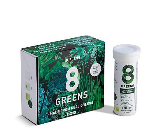 8 Greens Effervescent Drink Tablets 30 Day Supply