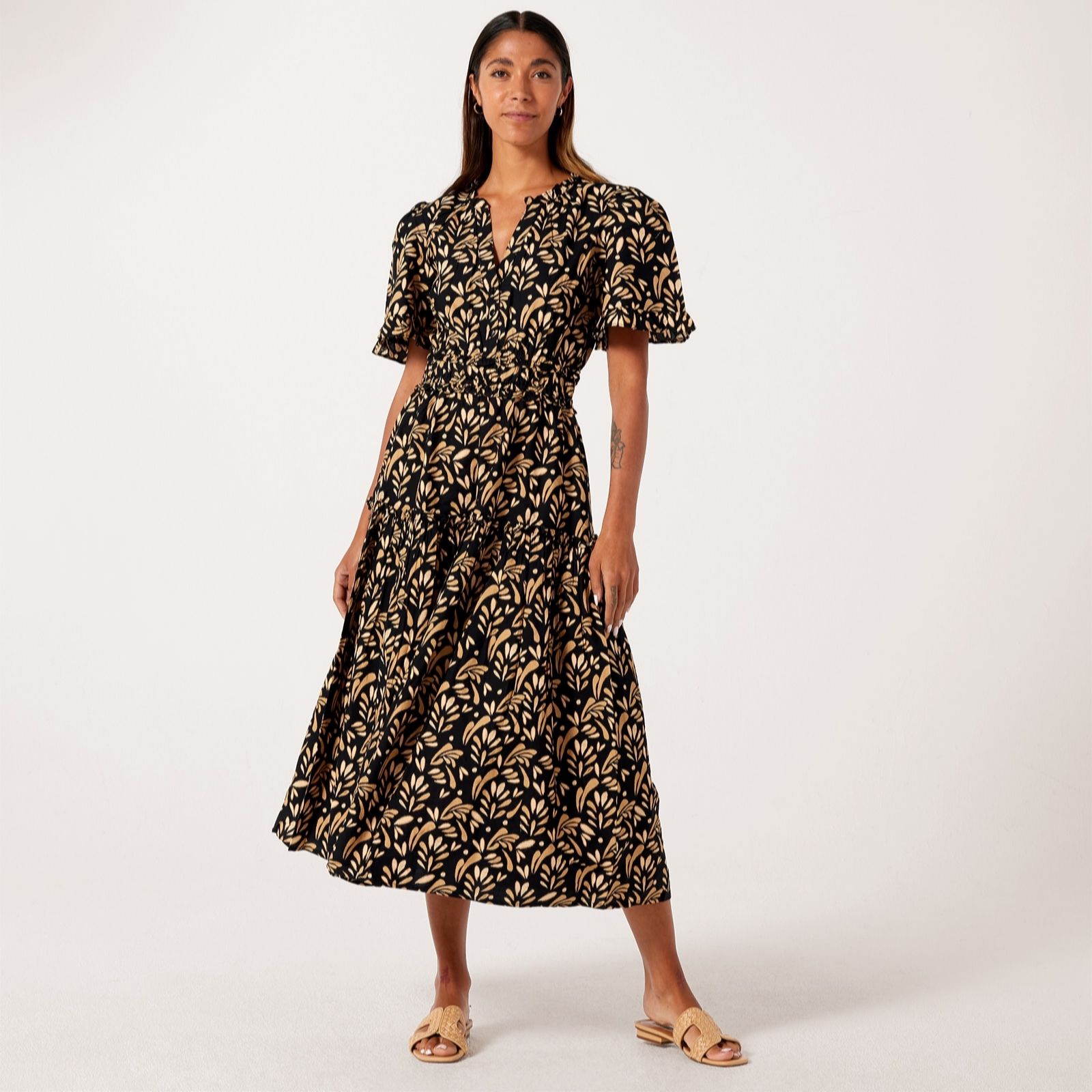 Monsoon Bryony Print Dress
