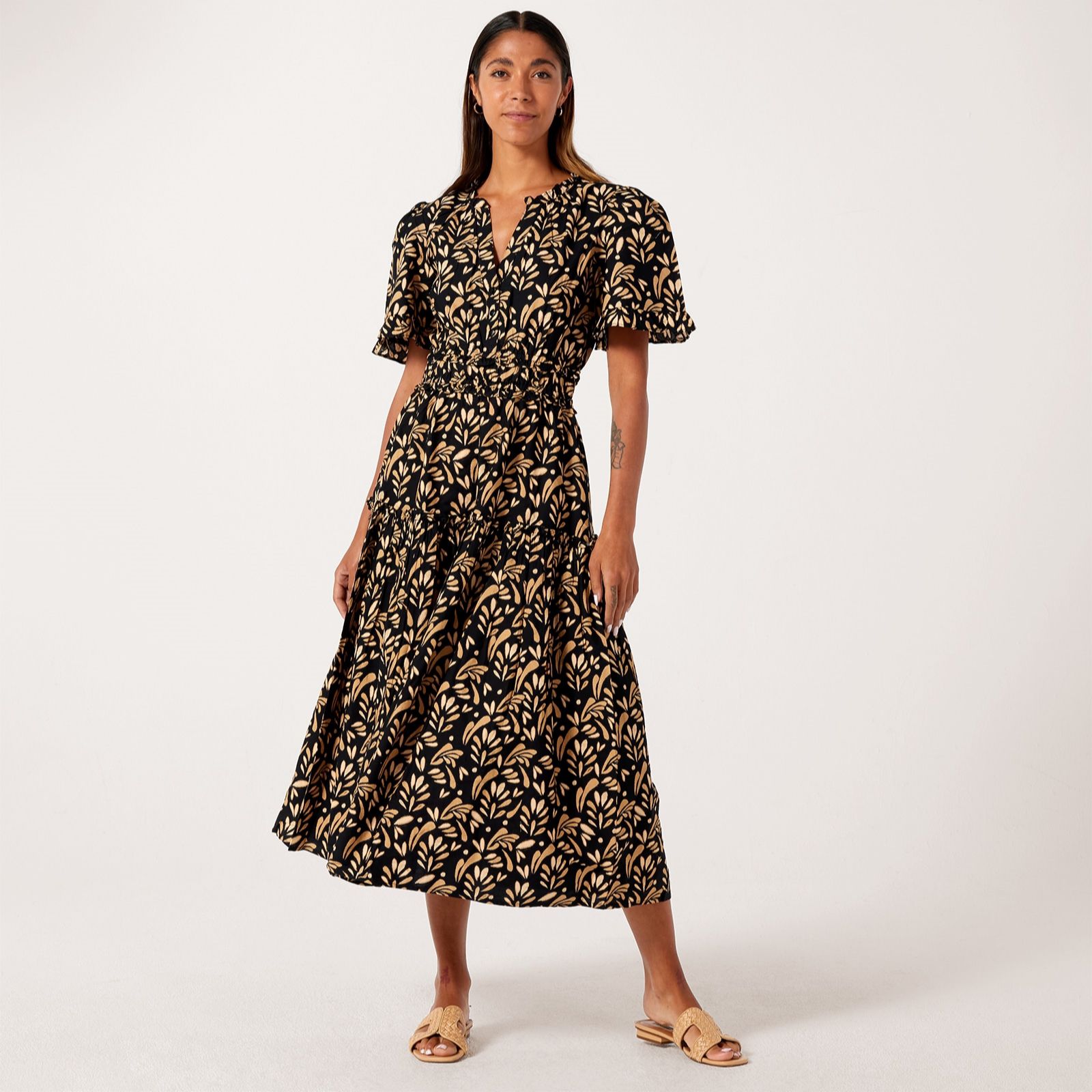 Monsoon Bryony Print Dress