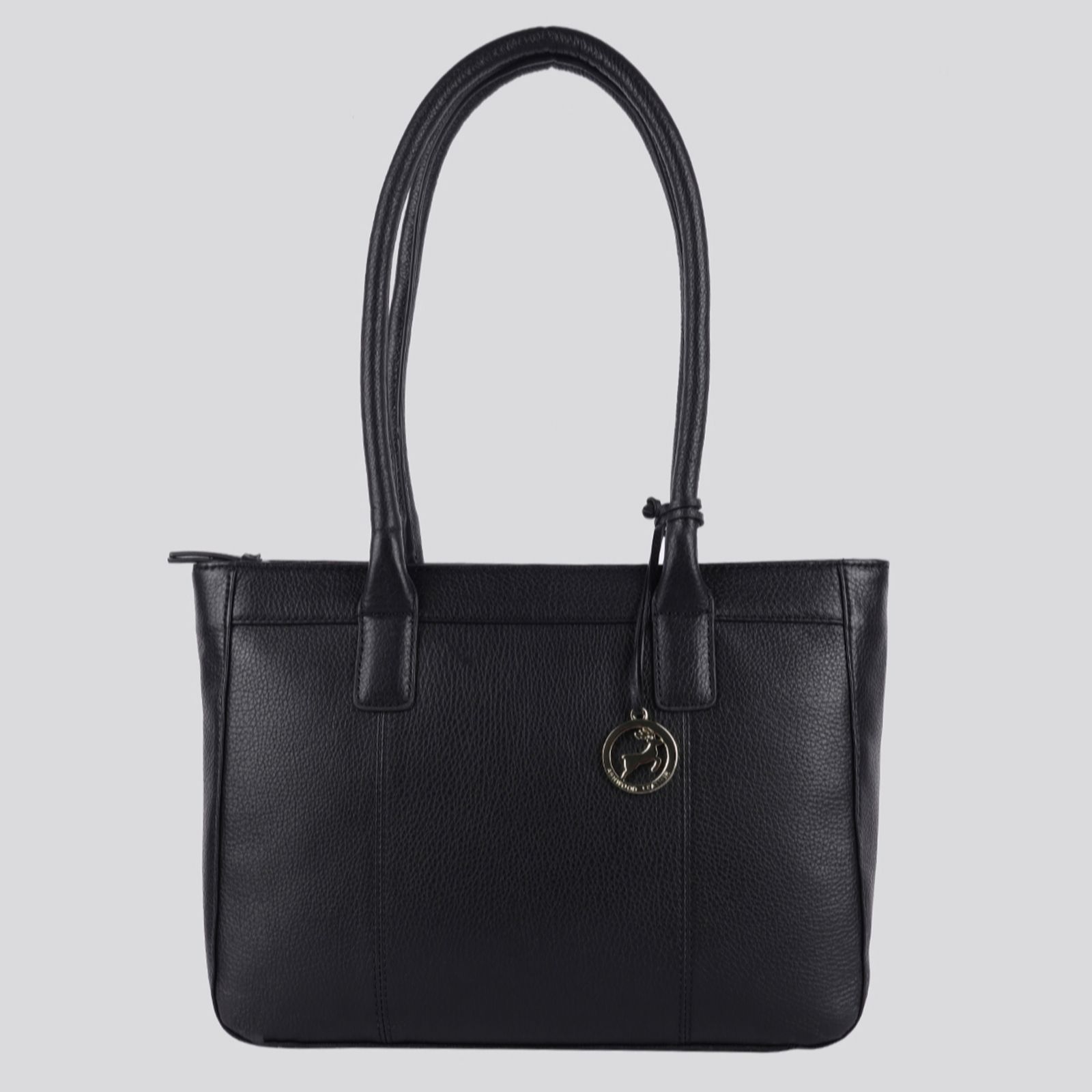 Outlet Ashwood Large Leather Shoulder Bag