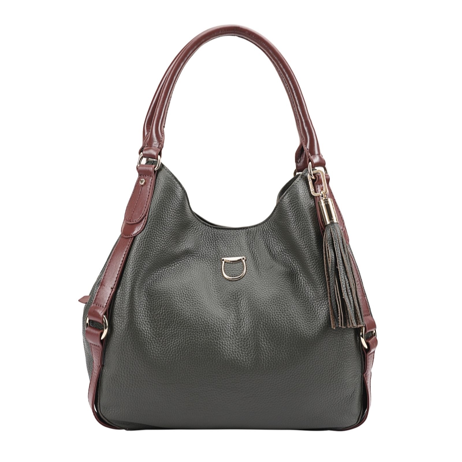 Outlet Paul Costelloe Dressage Heritage Leather Shoulder Bag
