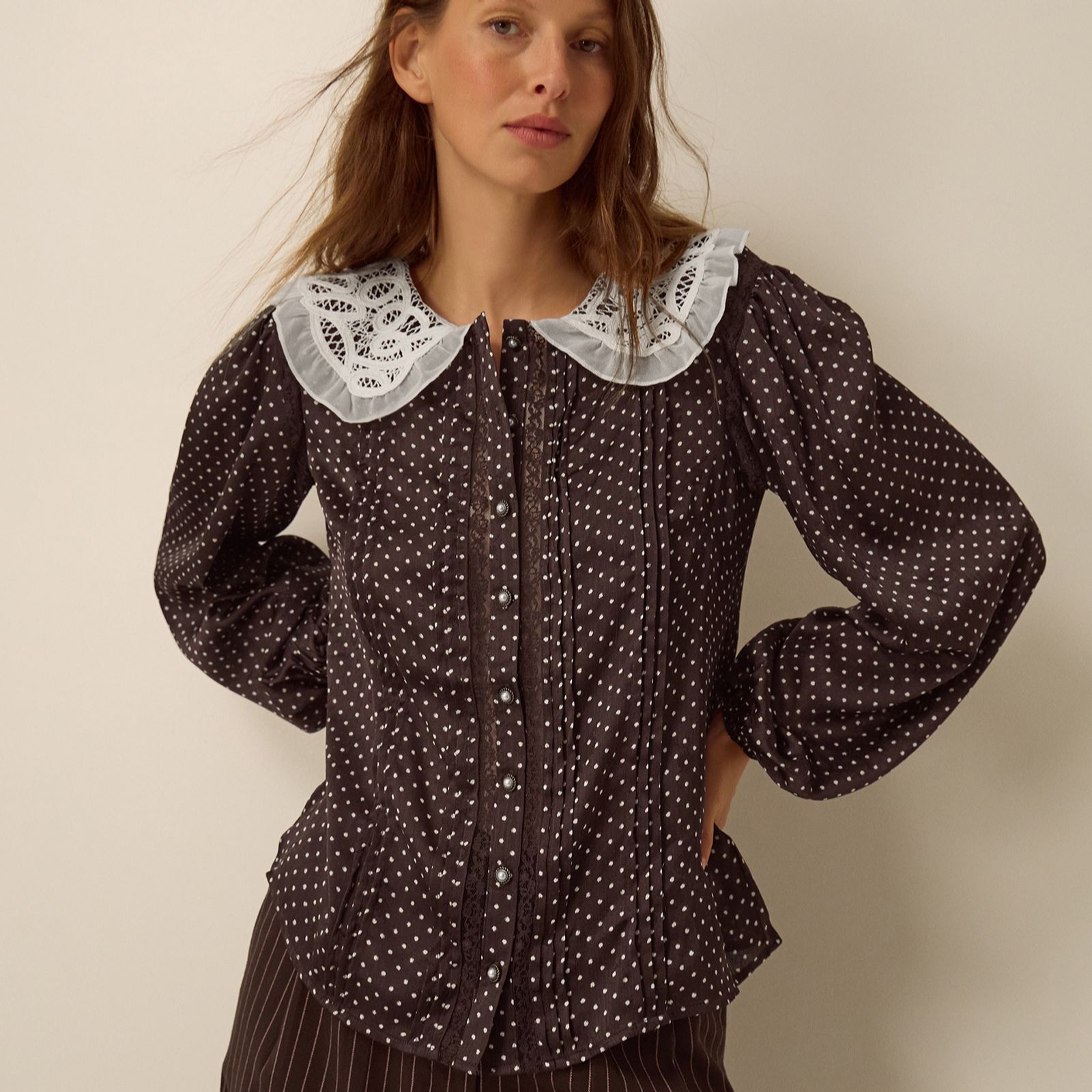 Monsoon Shae Spot Top