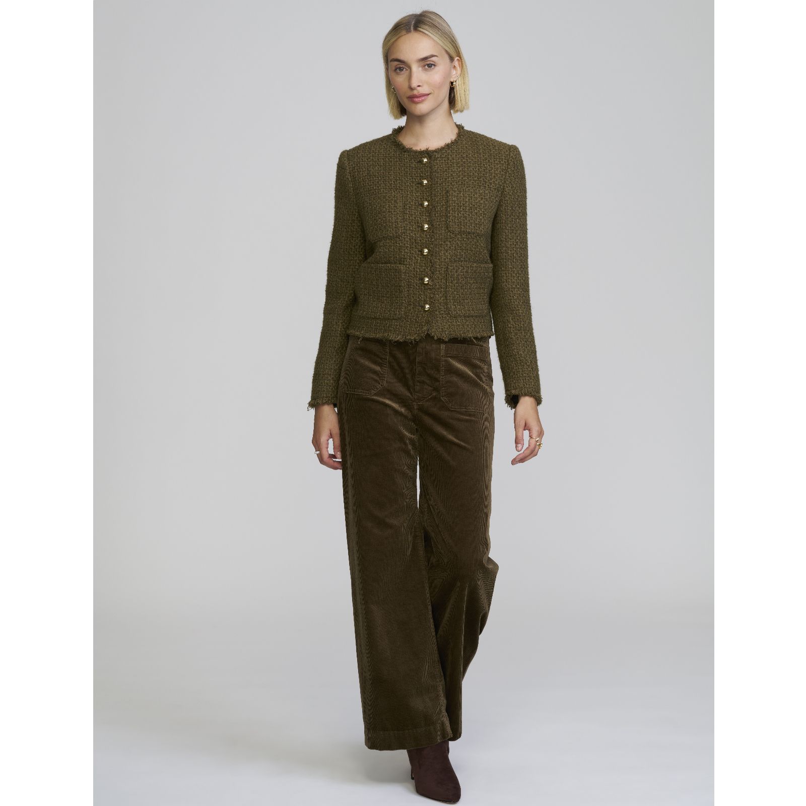 ELLE Get The Look Boucle Jacket