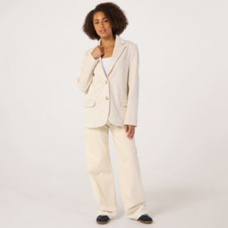 Helene Berman Animal Cord Blazer