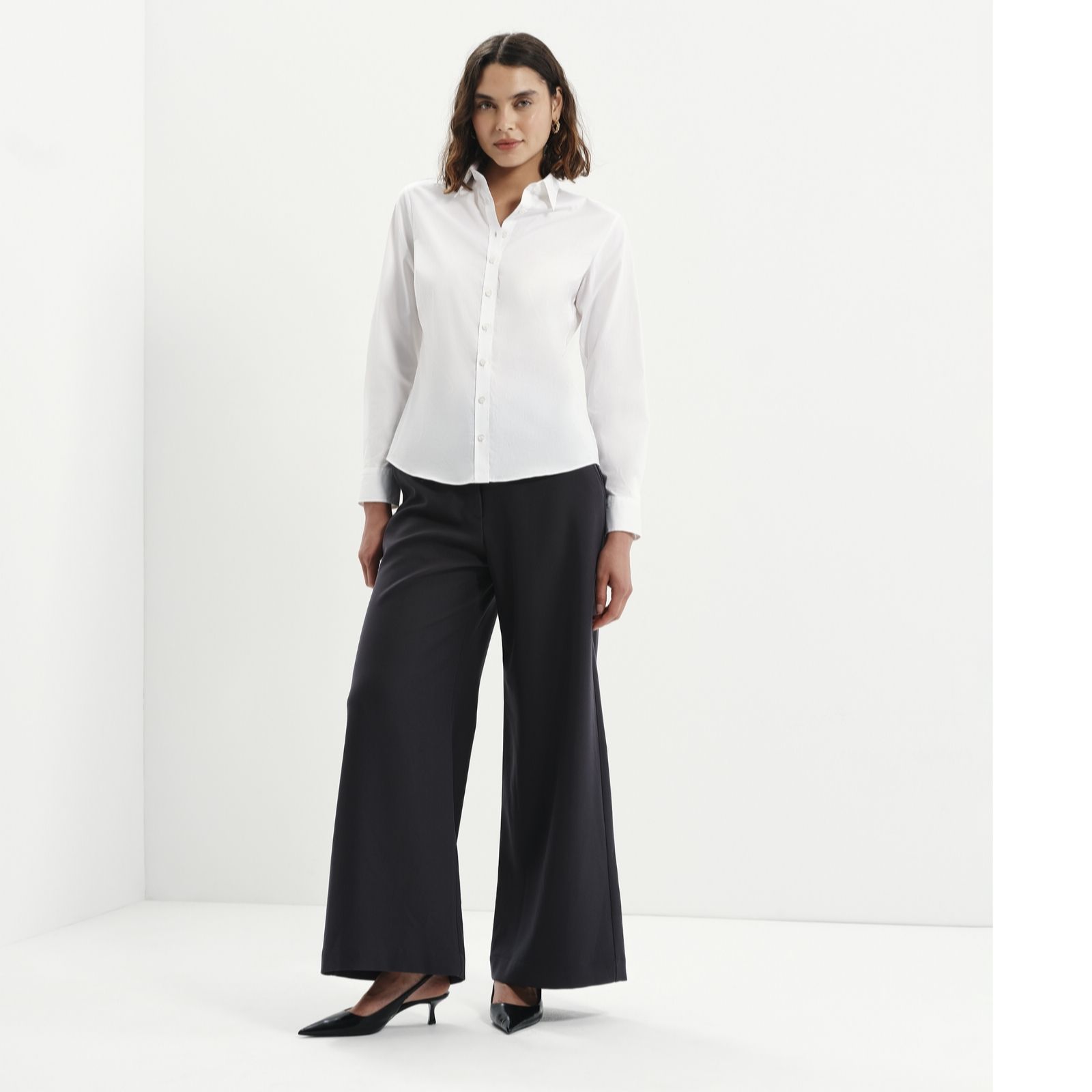 Finery London Molly Cotton Poplin Shirt