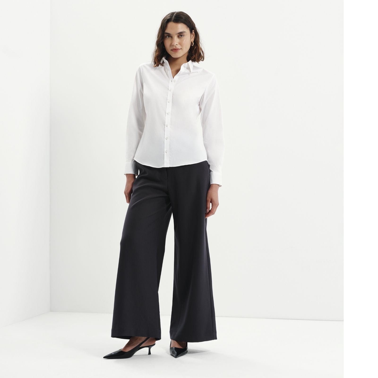 Finery London Molly Cotton Poplin Shirt