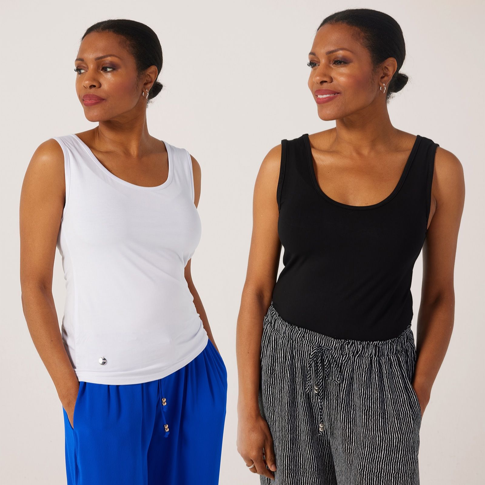 Malissa J Set of 2 Vest Top