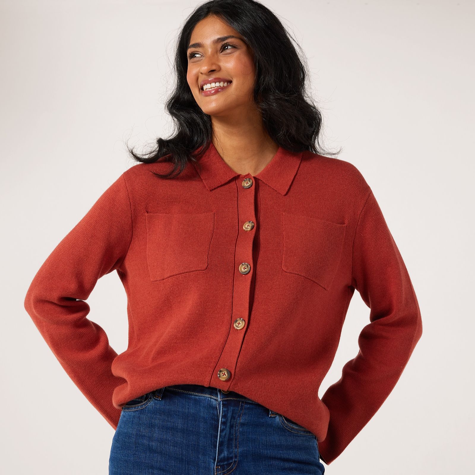 Ruth Langsford Knitted Shacket