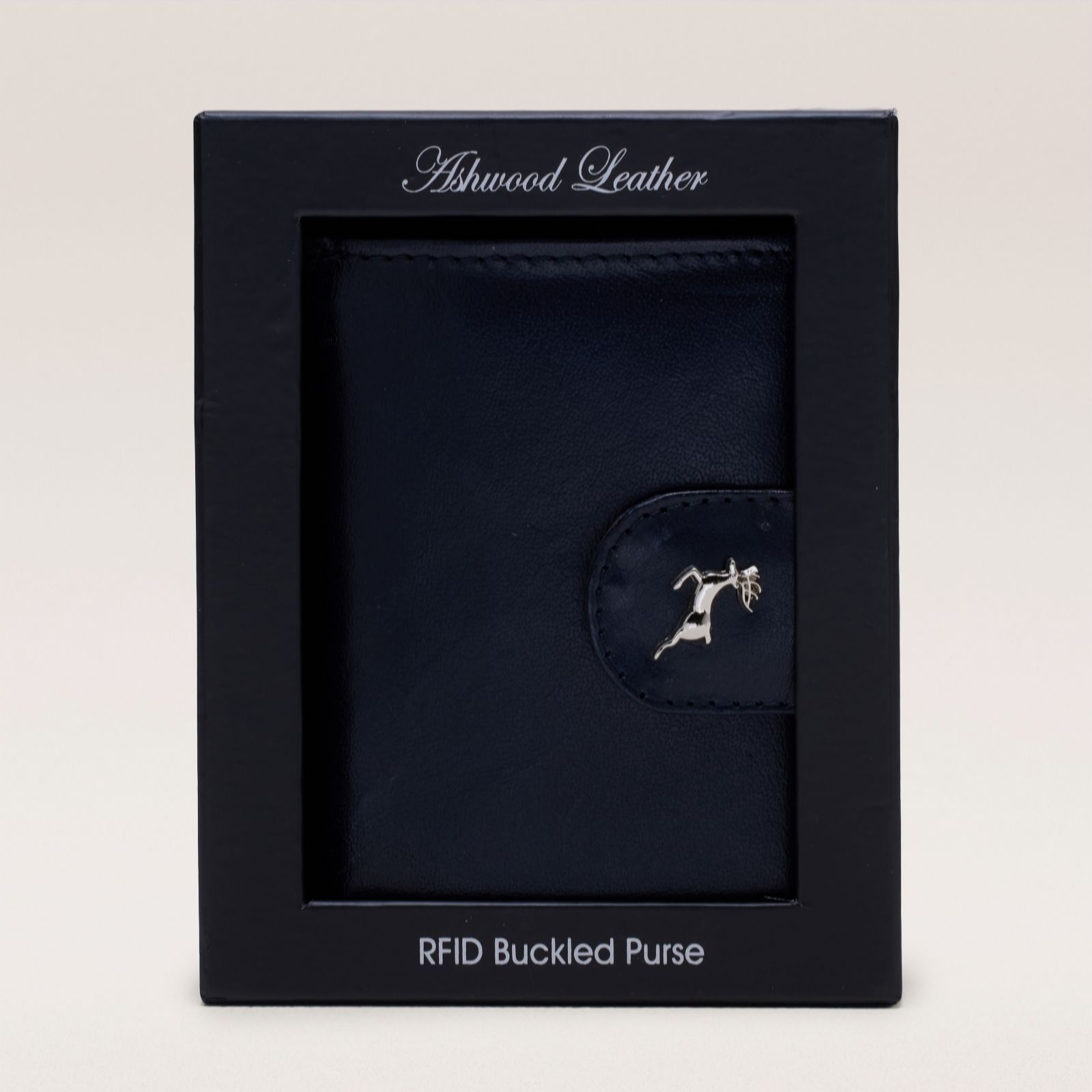 Outlet Ashwood Leather RFID Purse with Box