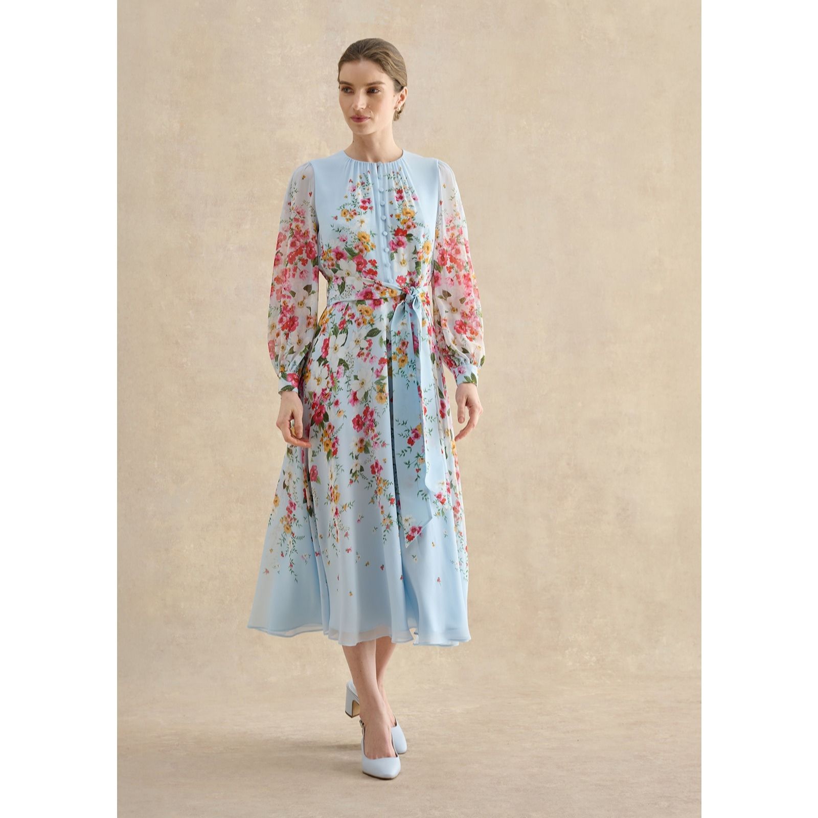 Hobbs London Liberty Silk Dress Standard
