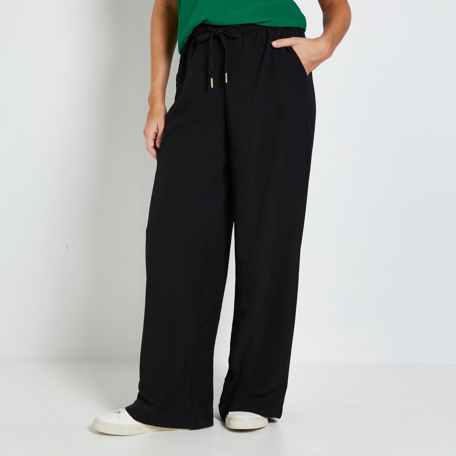 Dorothy Perkins Tie Waist Wide Leg Trousers