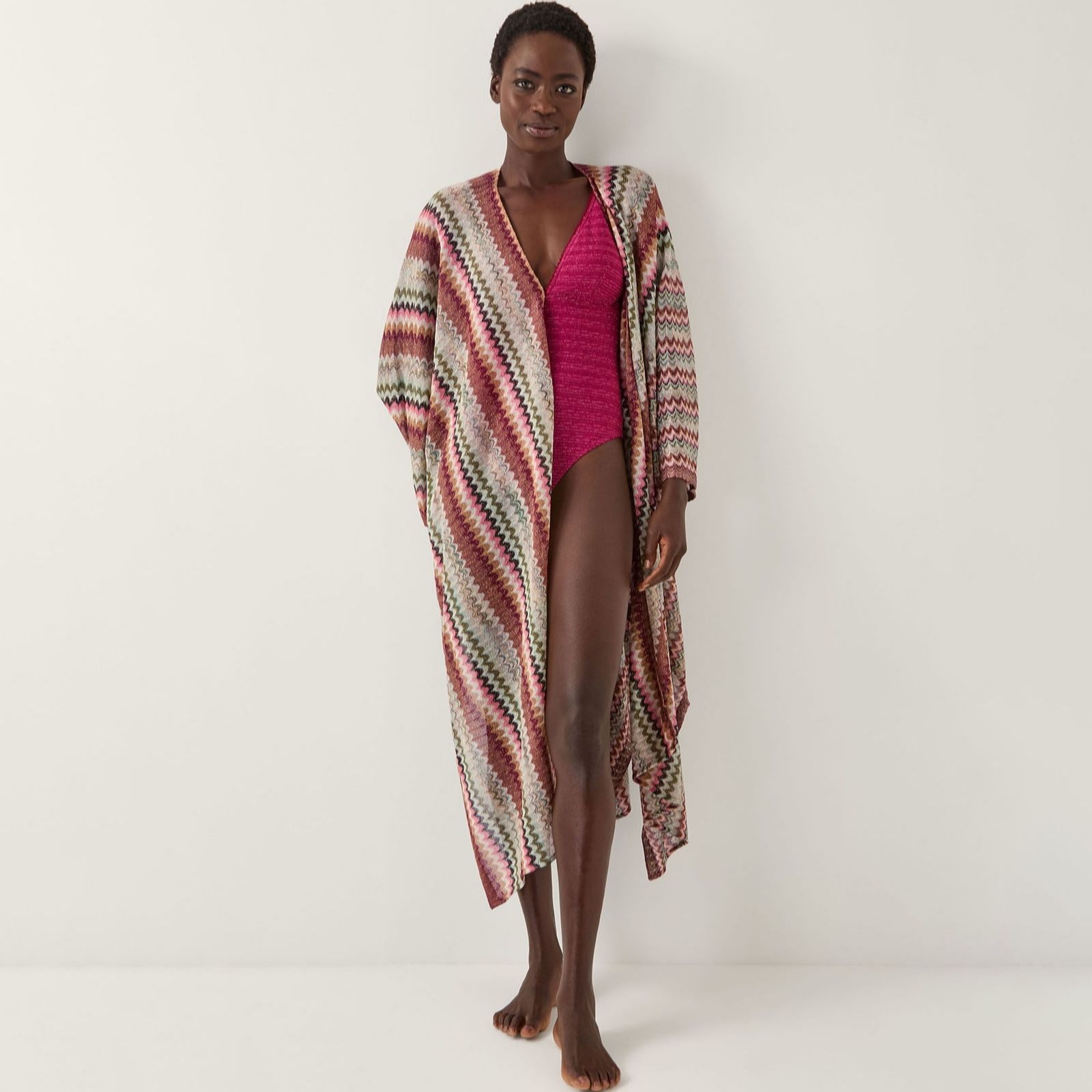 Monsoon Ava Zig Zag Beach Cover Up
