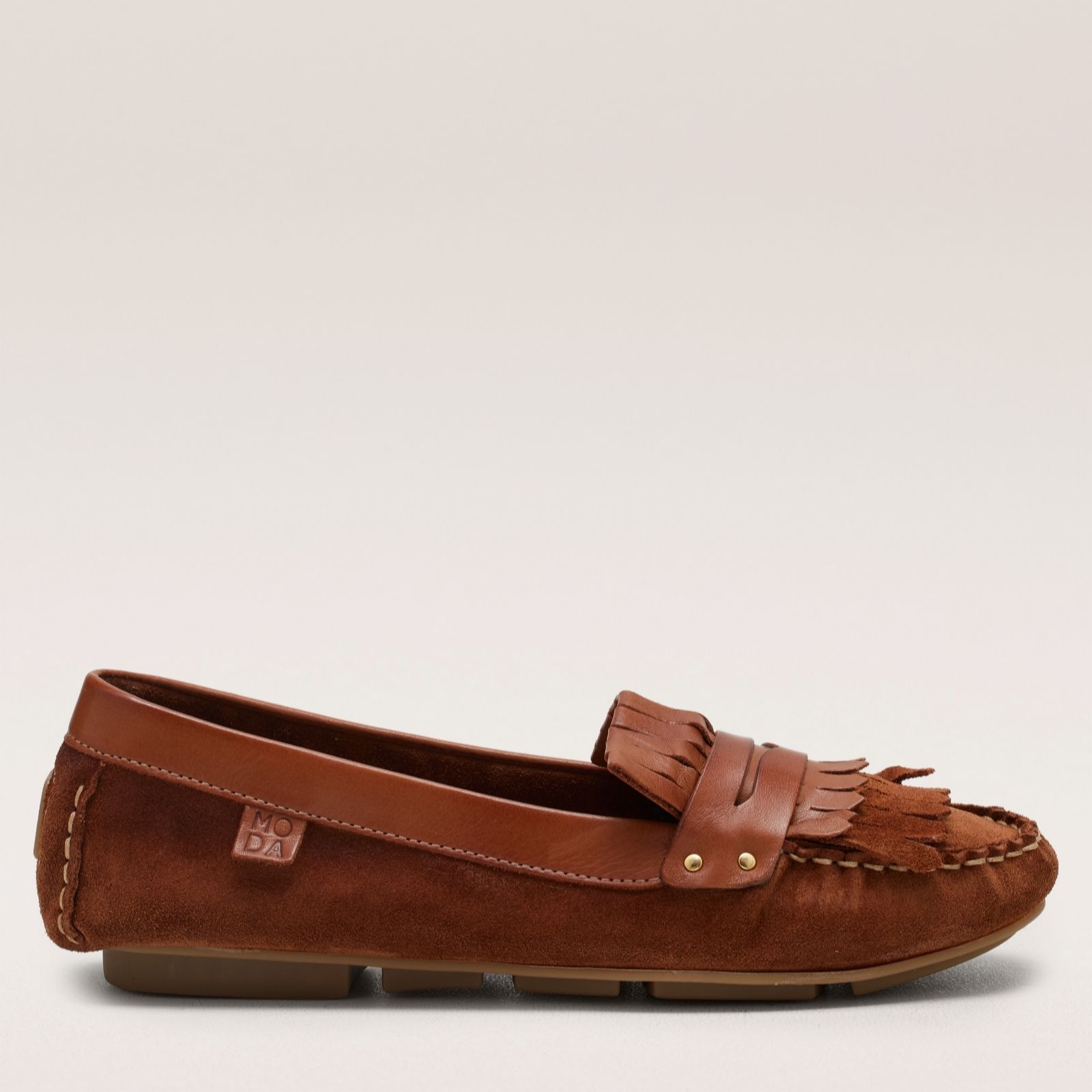 Outlet Moda In Pelle Edell Moccasin Shoe