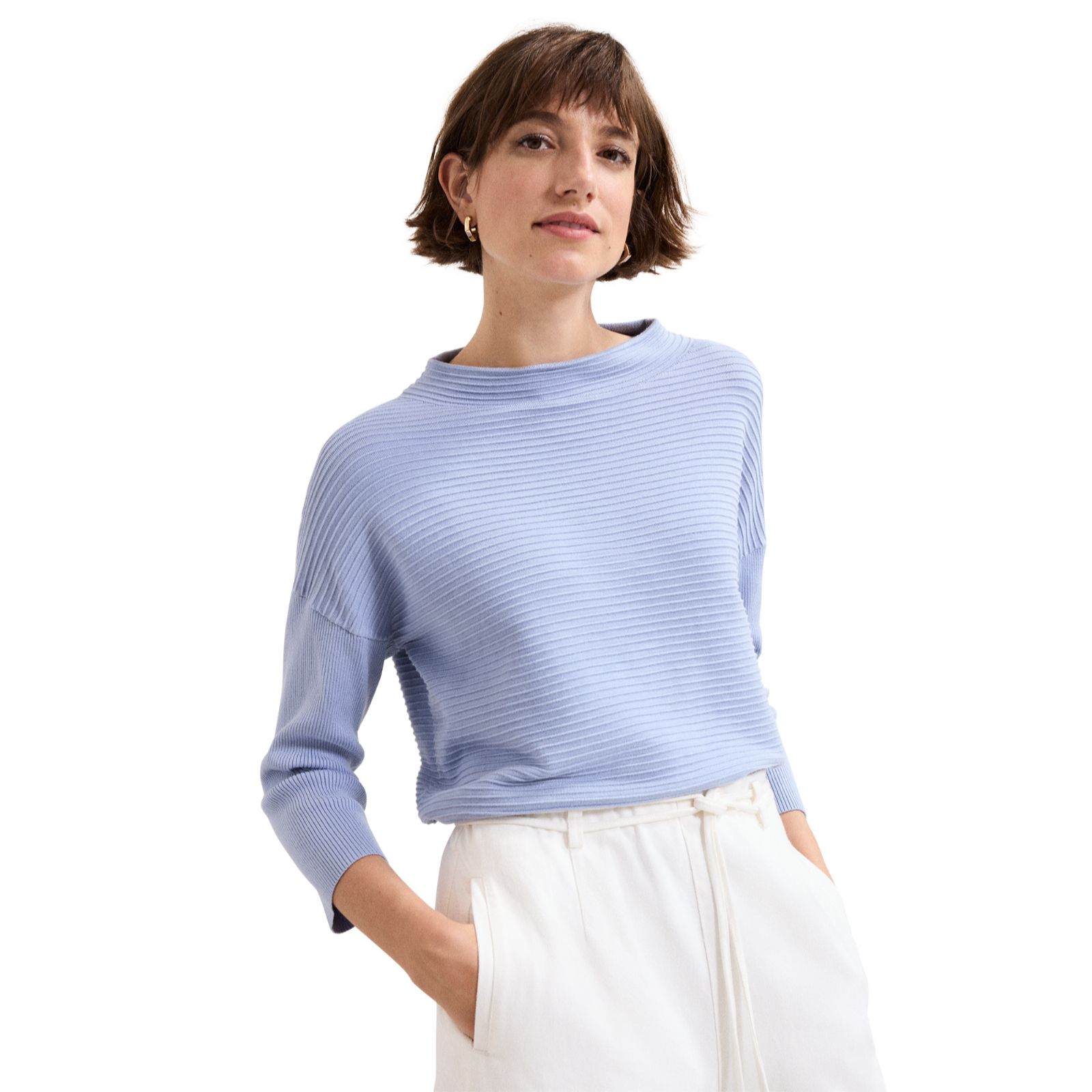 Phase Eight Elise Ripple Stitch Textured Knitted Jumper